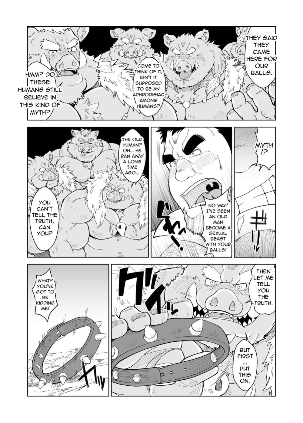 [Bear Tail (Chobikuma)] Buta Dorei Sono Ichi no Ni | Pig Slave Alternative [Gachidebu]