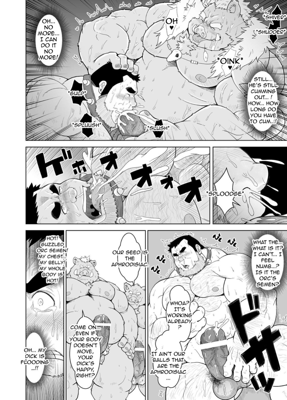 [Bear Tail (Chobikuma)] Buta Dorei Sono Ichi no Ni | Pig Slave Alternative [Gachidebu]