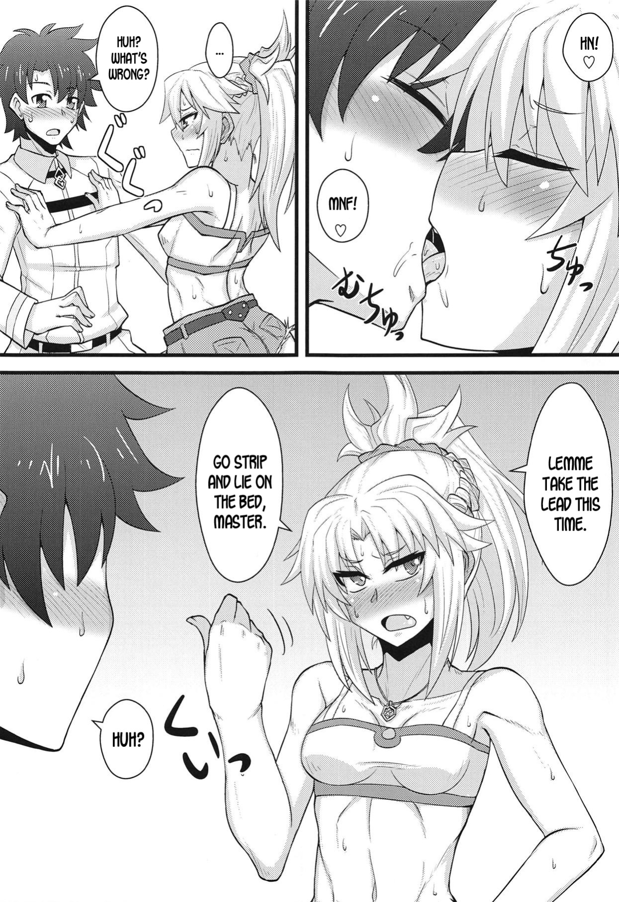 (COMIC1☆14) [Shonnaka-dou (Mitsurugi Tsurugi)] Daisuki Mor-san ~Shudouken wa Ore Hen~ (Fate/Grand Order) [desudesu]