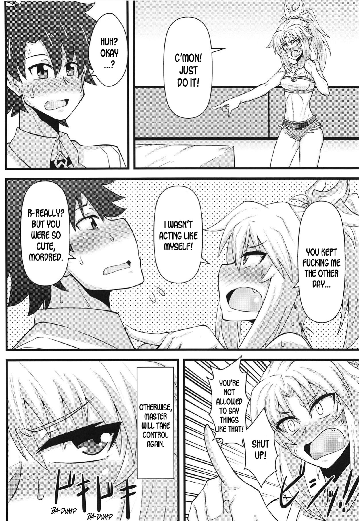 (COMIC1☆14) [Shonnaka-dou (Mitsurugi Tsurugi)] Daisuki Mor-san ~Shudouken wa Ore Hen~ (Fate/Grand Order) [desudesu]