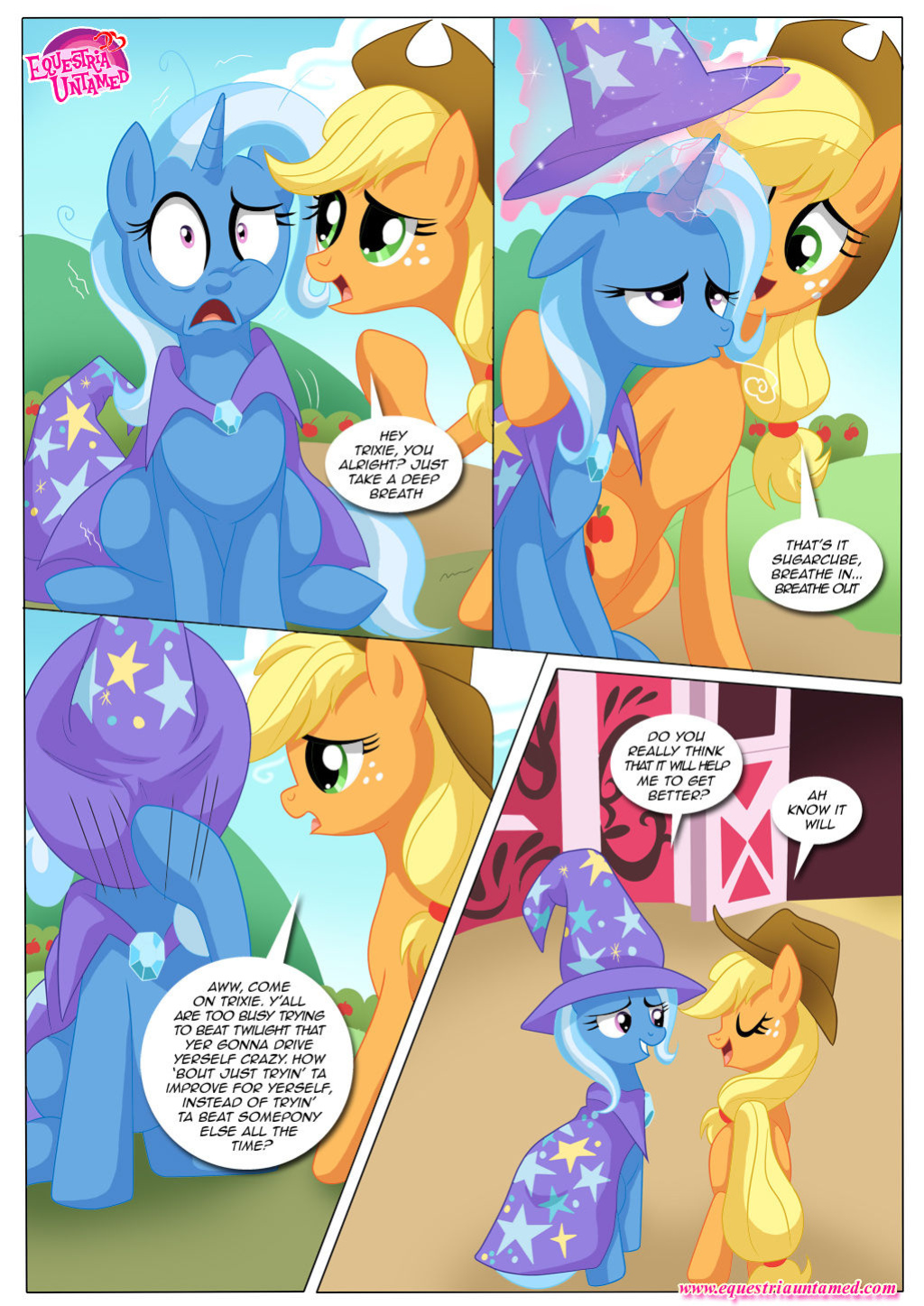 [Palcomix] Lending A Helping Hoof | (My Little Pony: Friendship is Magic)