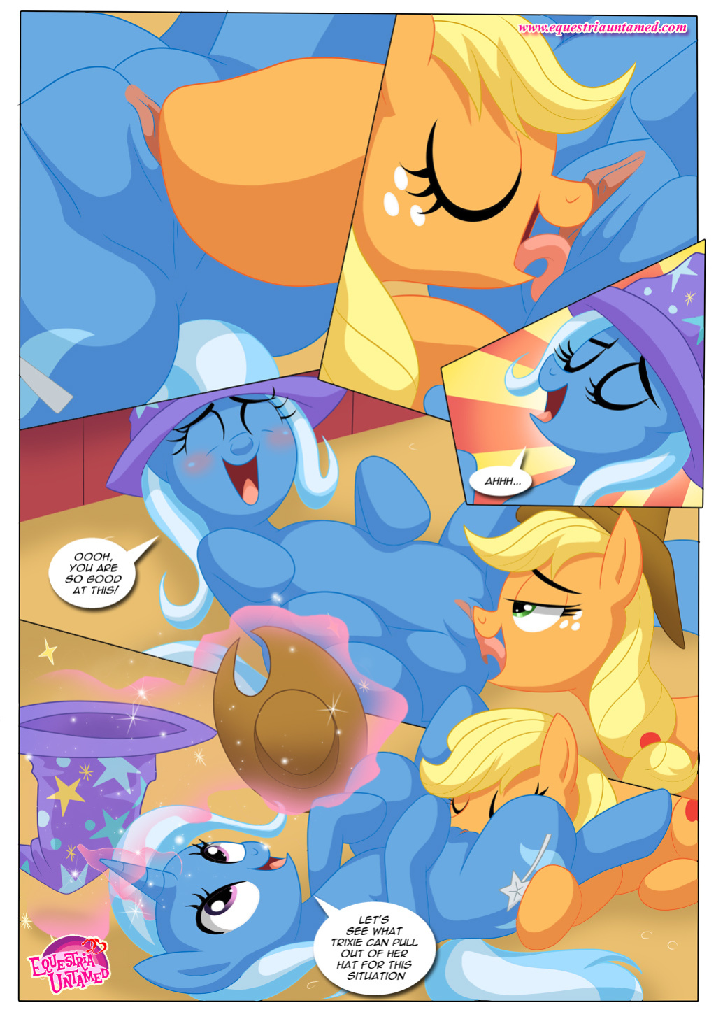 [Palcomix] Lending A Helping Hoof | (My Little Pony: Friendship is Magic)