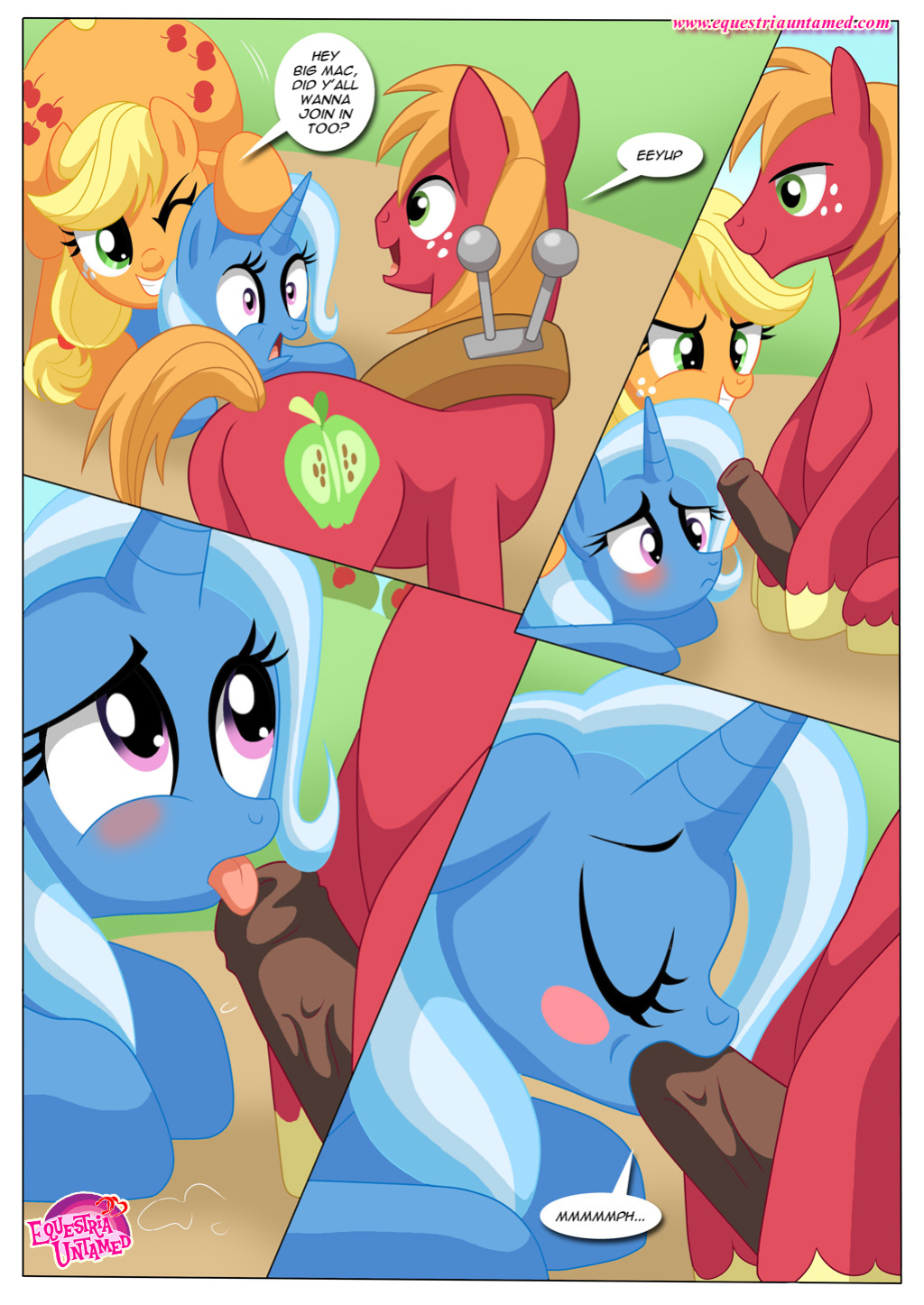 [Palcomix] Lending A Helping Hoof | (My Little Pony: Friendship is Magic)