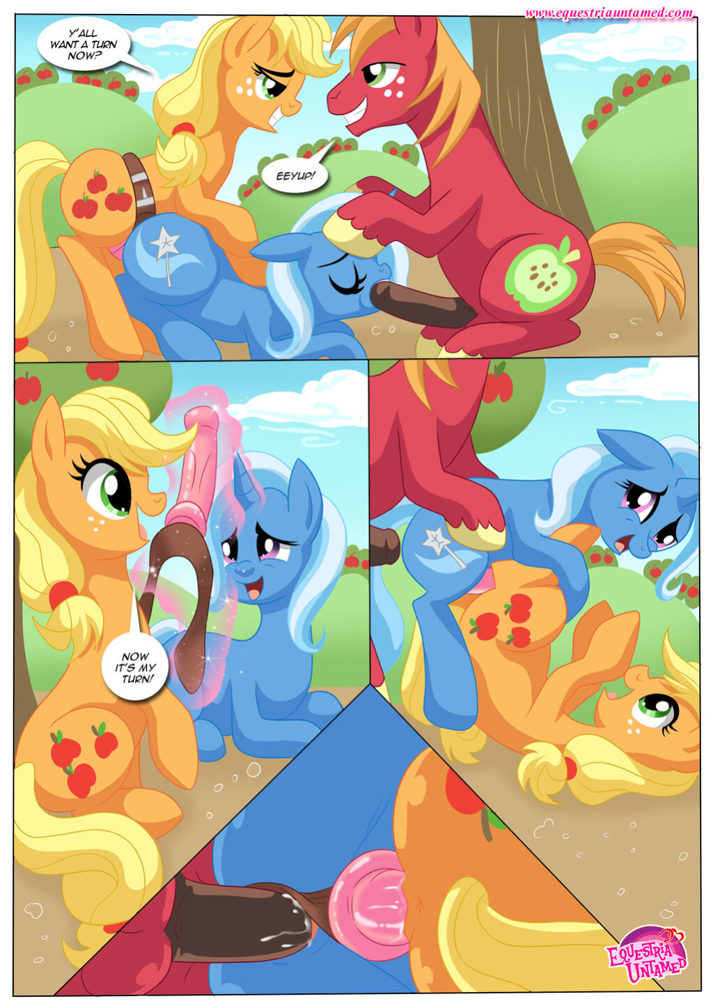 [Palcomix] Lending A Helping Hoof | (My Little Pony: Friendship is Magic)