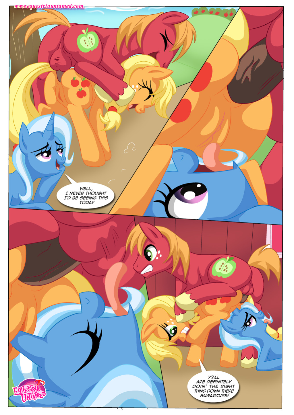 [Palcomix] Lending A Helping Hoof | (My Little Pony: Friendship is Magic)