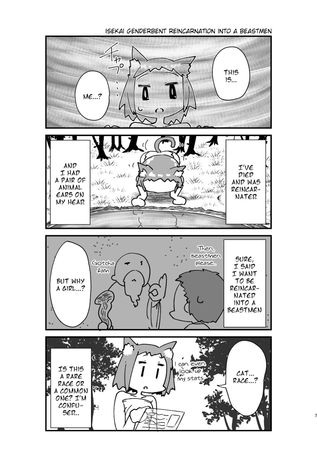 [WellCa (Umiwatari)] Isekai TS Tensei Tanwashu | Isekai Genderbent Reincarnation Short Stories Collection [Keeez]