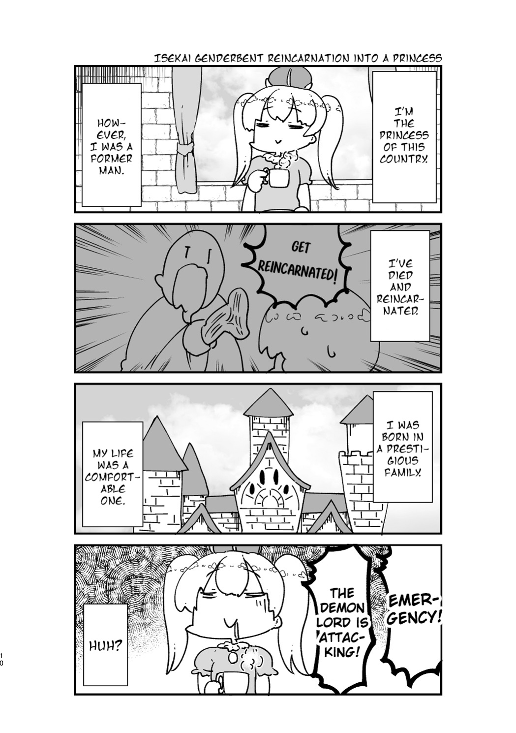 [WellCa (Umiwatari)] Isekai TS Tensei Tanwashu | Isekai Genderbent Reincarnation Short Stories Collection [Keeez]