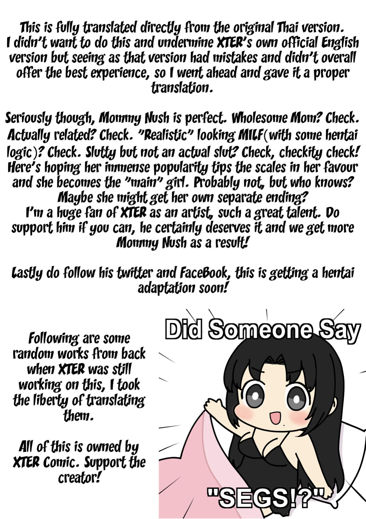 (XTER) My Mother [Direct Translation][Final]