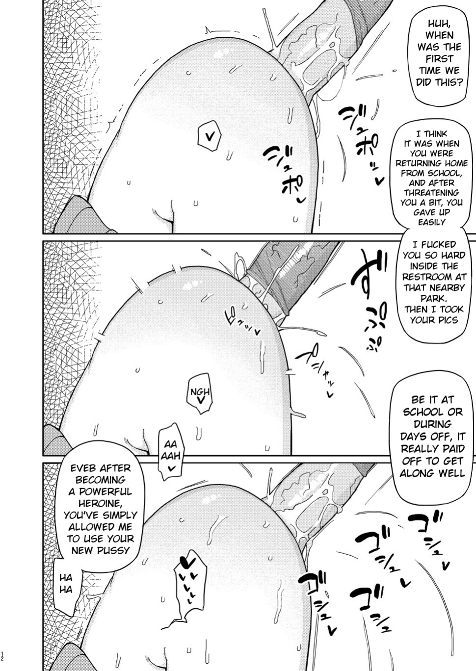 [Semimogura (Yoshiie)] Ore ga Ijimeteta Onna ga Henshin Heroine ni Natta node | The Girl i used to Bully became a Super Heroine [KKyunlations]