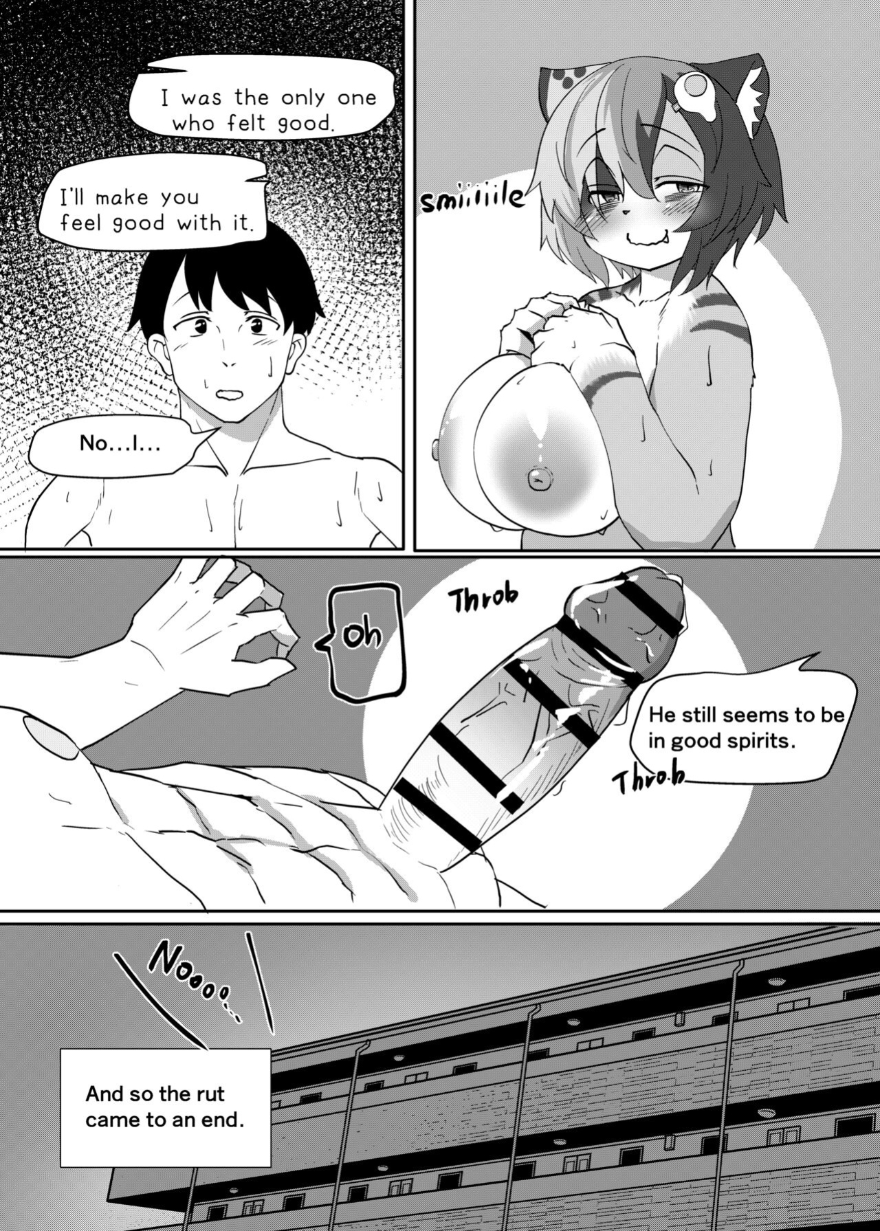[Saikutsu Kichi (Kagarimachi Konatsu)] Mesukemo Mikeneko-chan no Jubujubu Hatsujou Manko de Oni Iki Dorodoro Ecchi | Calico cat rut pussy is so soft and moist with liquid, She has reached the top many times and have soft and watery sex with it