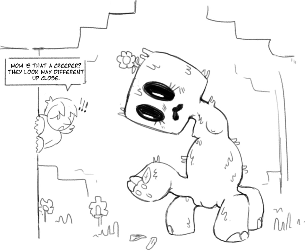 [lilmoonie] Creeper (Minecraft)