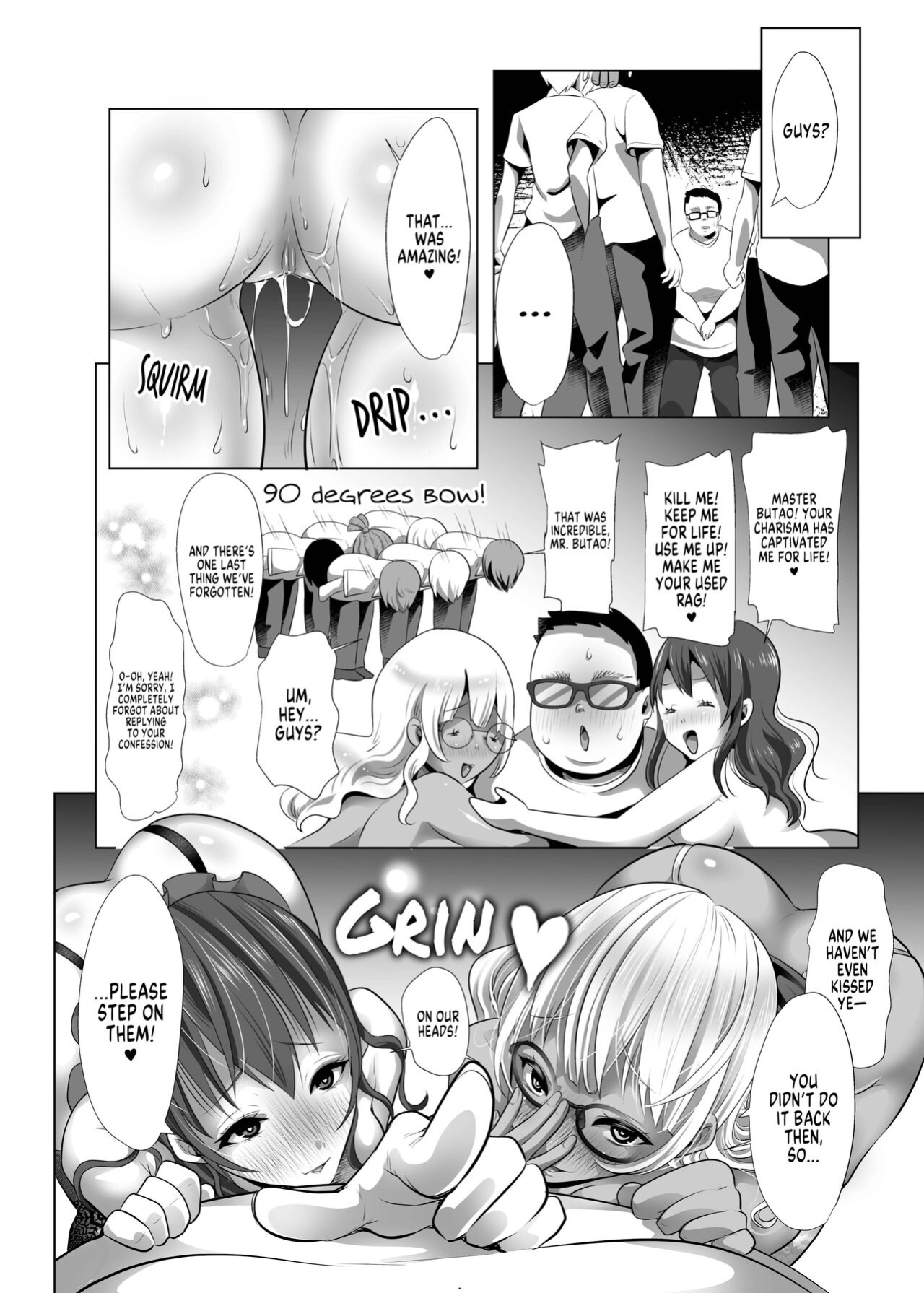 [Studio Diamond (Nemui Neru)] Herikudarasetekudasai, Butao-sama | Would You Allow Us to Degrade Ourselves for You, Master Butao [FuDeORS]