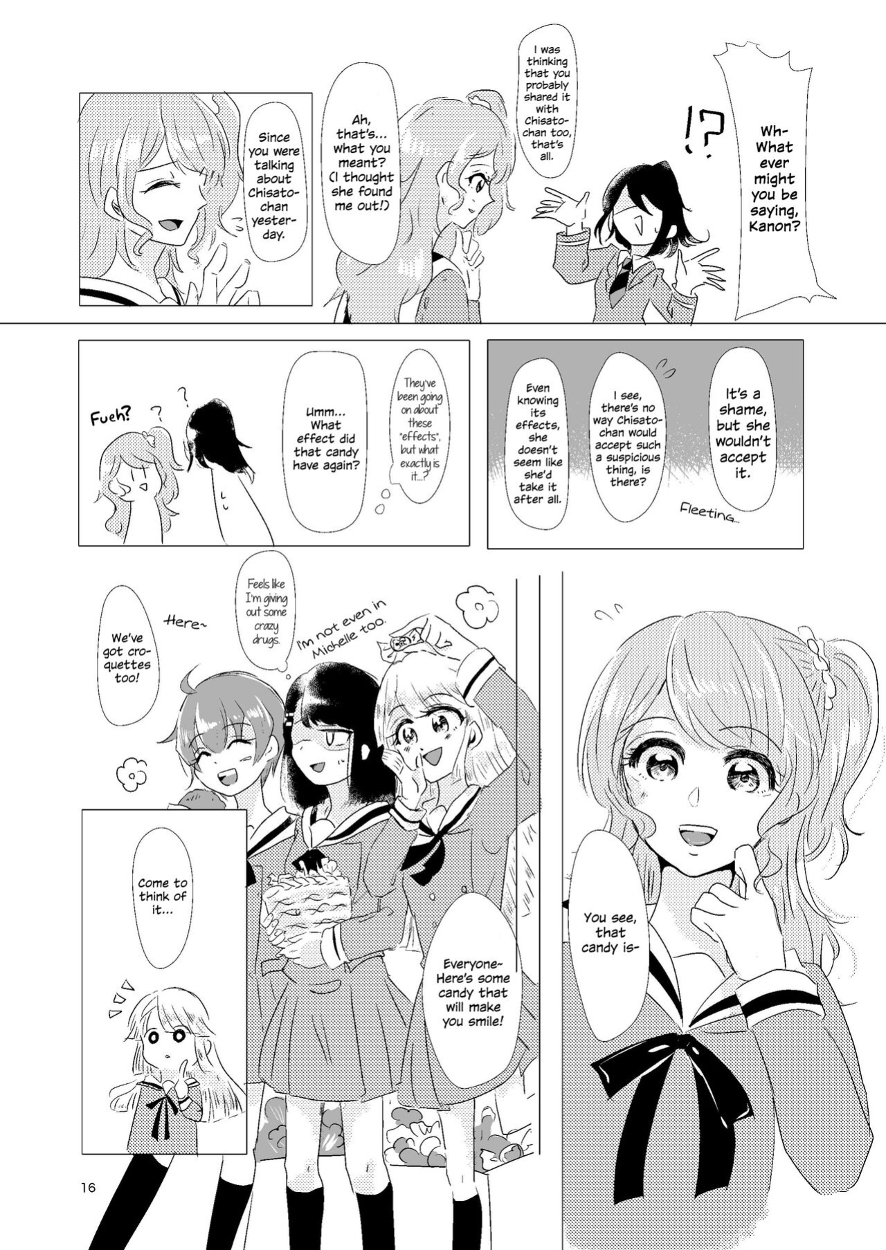 (BanG Dreamer's Party! 4th STAGE) [Minudorikan (Minu)] Watashi ga Chisato de Watashi ga Kaoru de. | I'm Chisato. And I'm Kaoru. (BanG Dream!) {WSDHANS}
