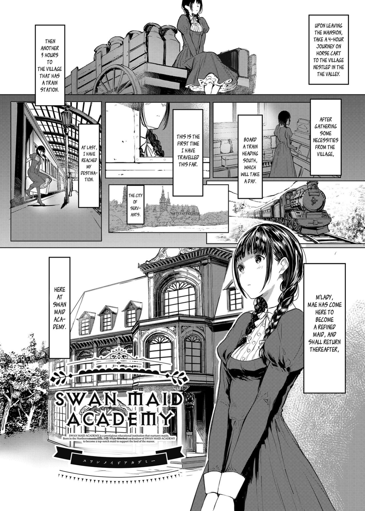 (C96) [Kuragamo (Tukinowagamo)] SWAN MAID ACADEMY [DevilDongTL]