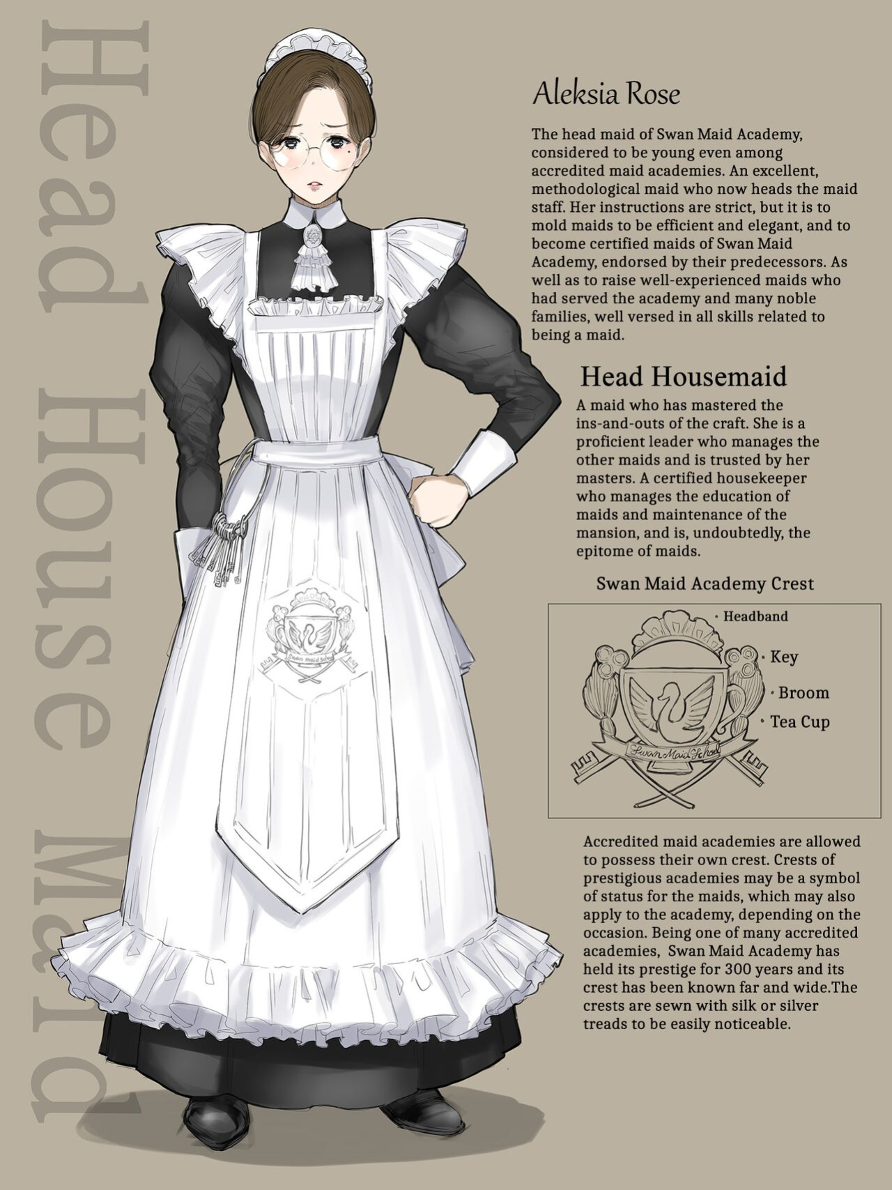 (C96) [Kuragamo (Tukinowagamo)] SWAN MAID ACADEMY [DevilDongTL]