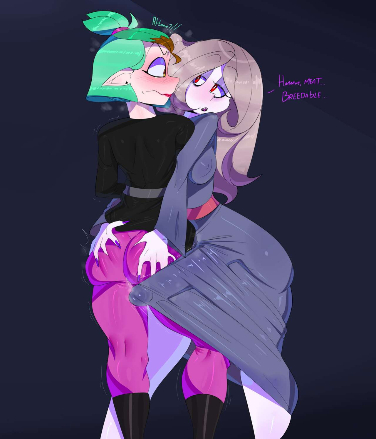 [TAYRONNEBR] Akko and Sucy love (Little Witch Academia)