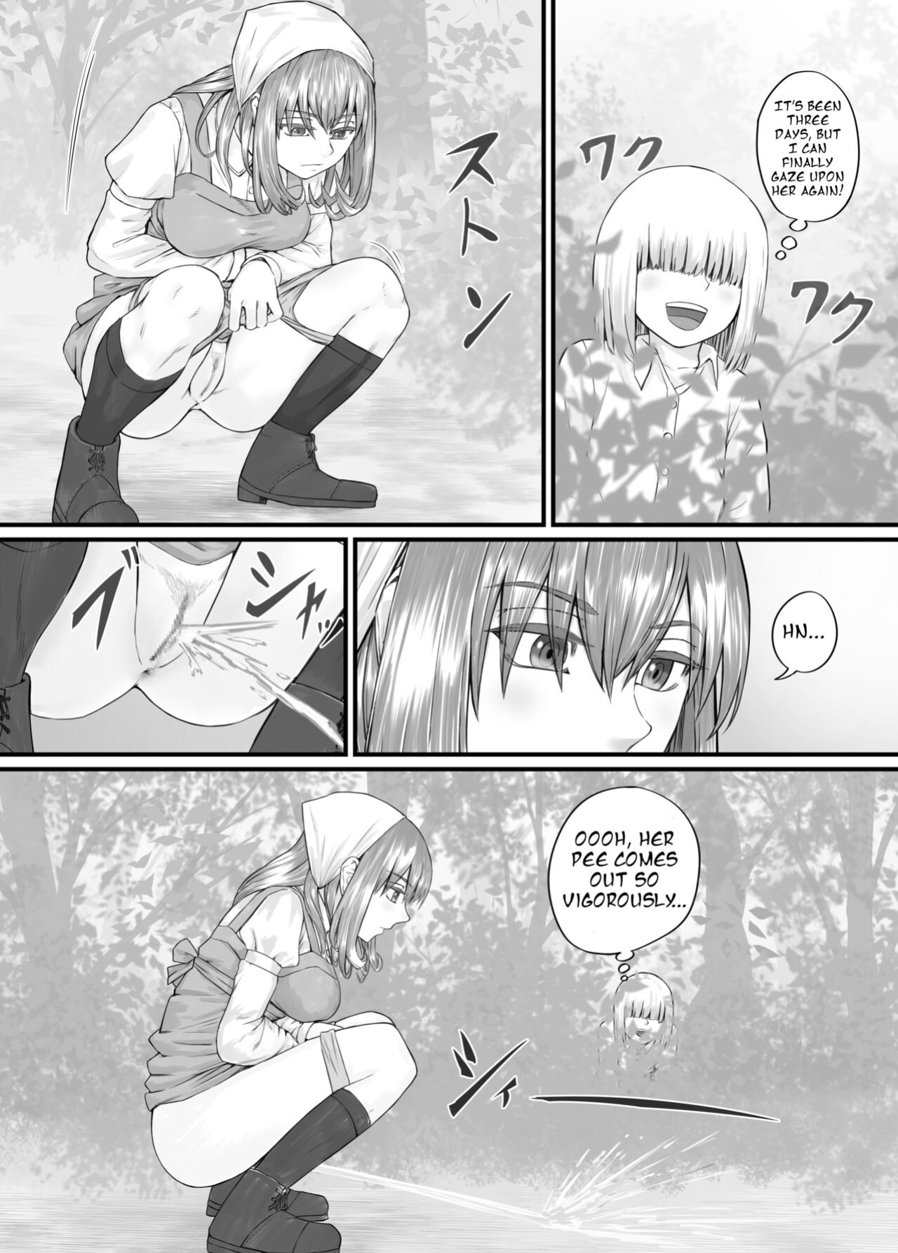 [DODOMESU3SEI] お姉さんにおしっこを見せてもらえる漫画 ch.1-6 (English Version）(Pixiv Fanbox)
