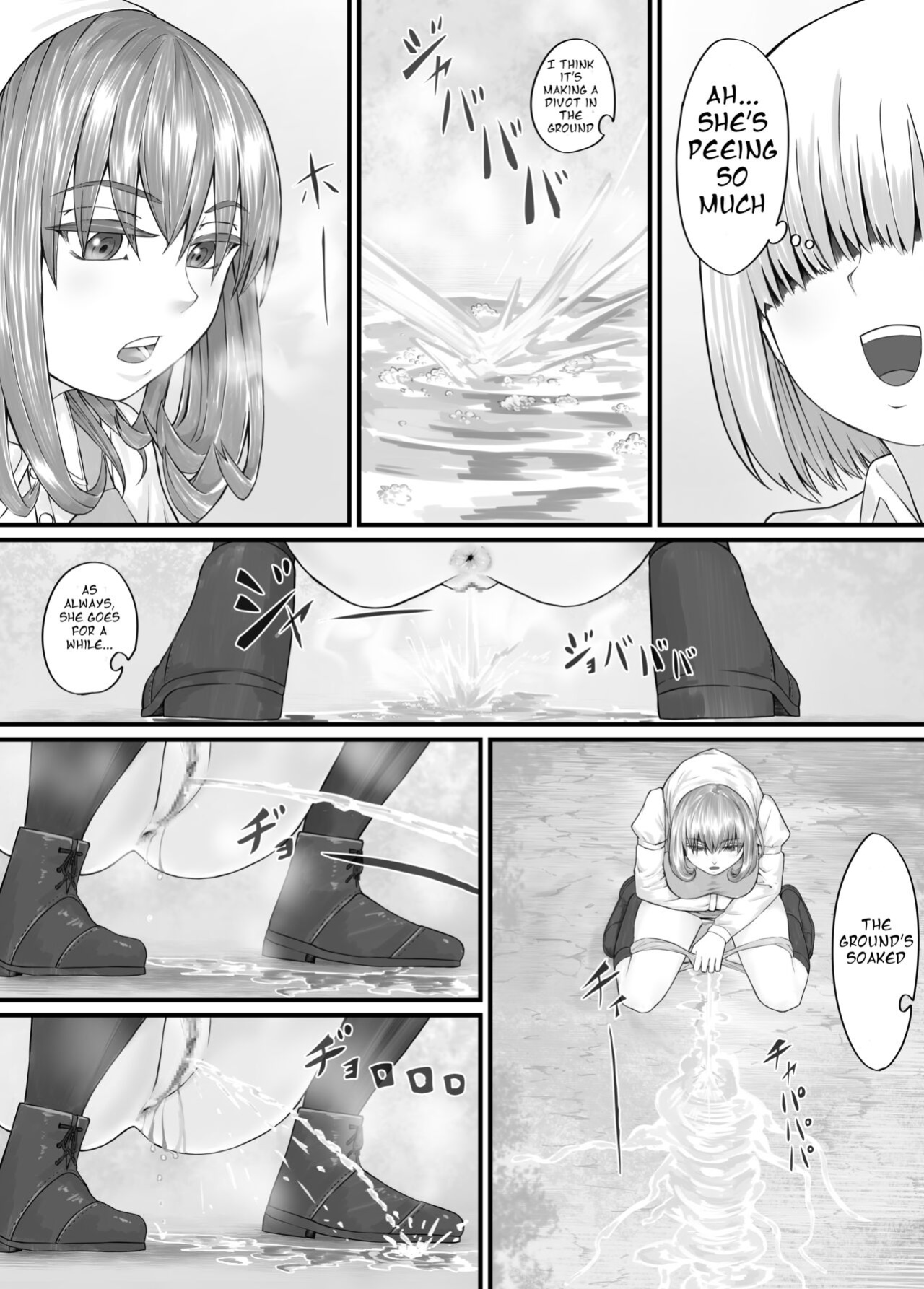 [DODOMESU3SEI] お姉さんにおしっこを見せてもらえる漫画 ch.1-6 (English Version）(Pixiv Fanbox)