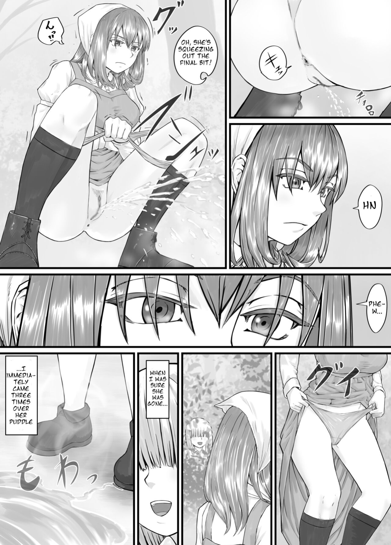 [DODOMESU3SEI] お姉さんにおしっこを見せてもらえる漫画 ch.1-6 (English Version）(Pixiv Fanbox)
