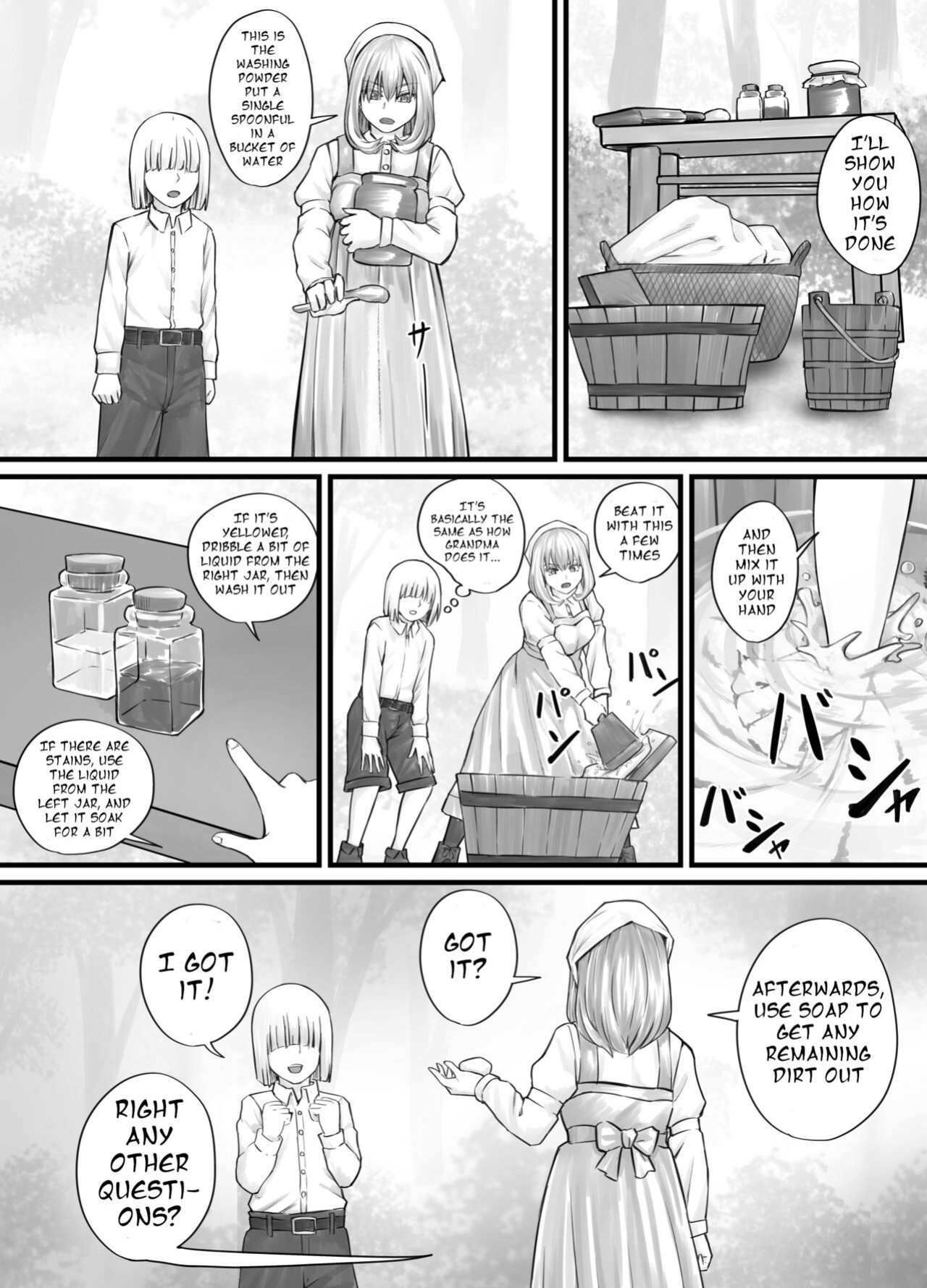 [DODOMESU3SEI] お姉さんにおしっこを見せてもらえる漫画 ch.1-6 (English Version）(Pixiv Fanbox)
