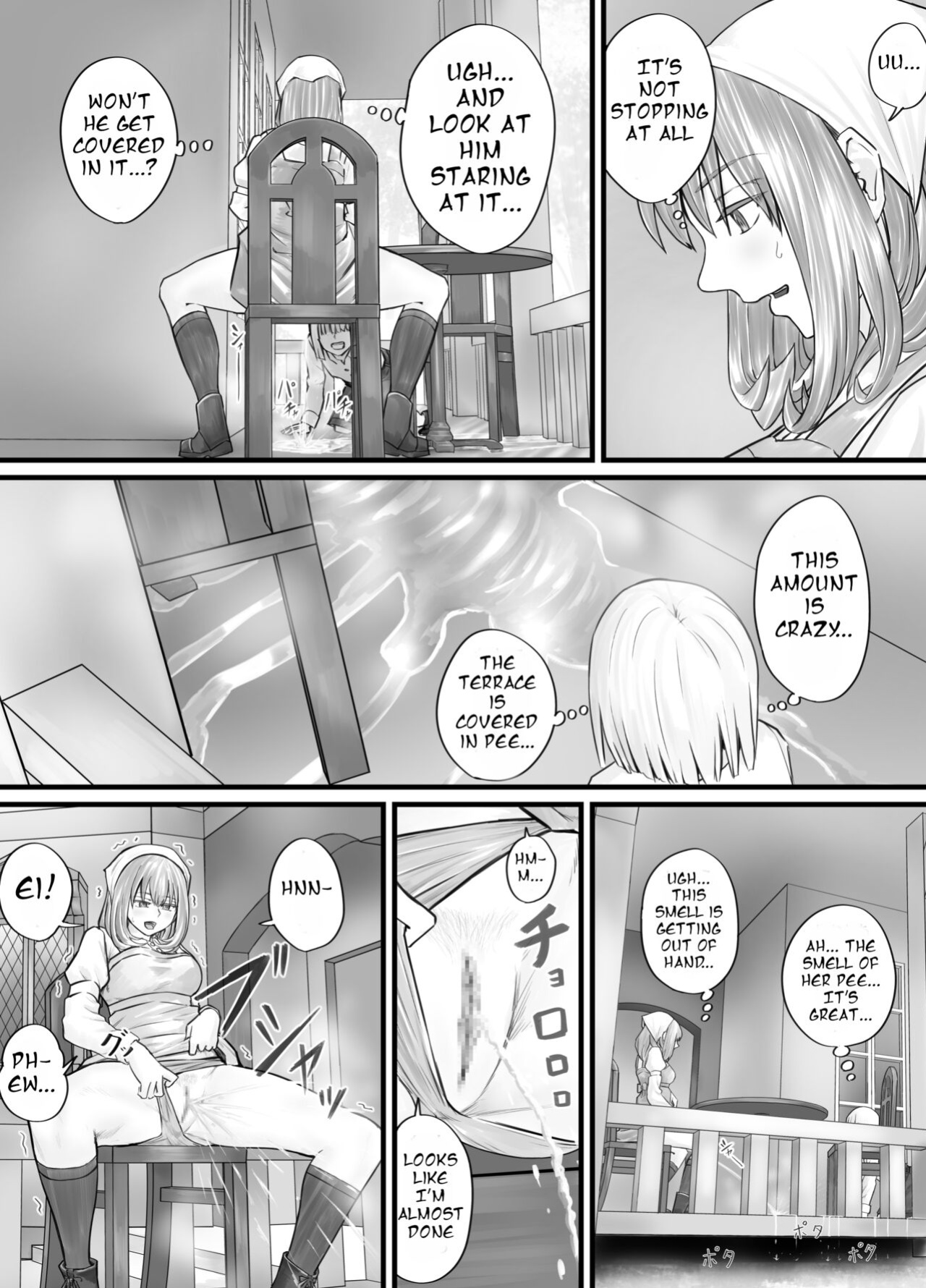 [DODOMESU3SEI] お姉さんにおしっこを見せてもらえる漫画 ch.1-6 (English Version）(Pixiv Fanbox)