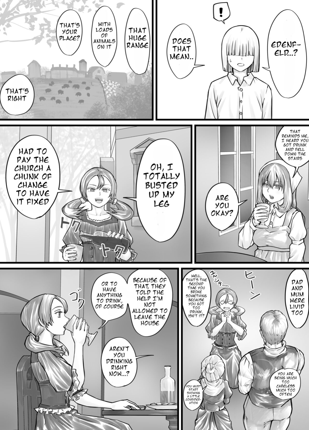 [DODOMESU3SEI] お姉さんにおしっこを見せてもらえる漫画 ch.1-6 (English Version）(Pixiv Fanbox)