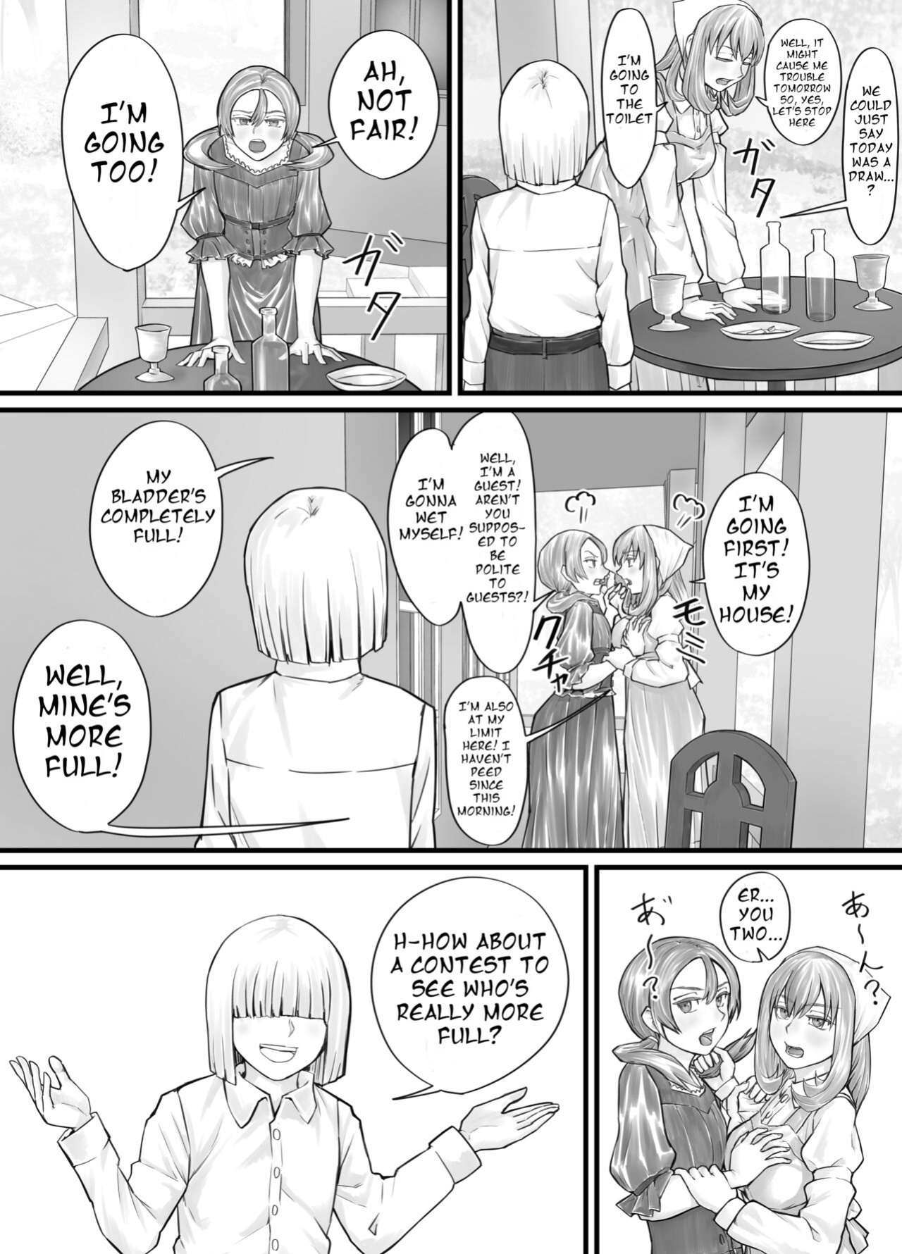 [DODOMESU3SEI] お姉さんにおしっこを見せてもらえる漫画 ch.1-6 (English Version）(Pixiv Fanbox)