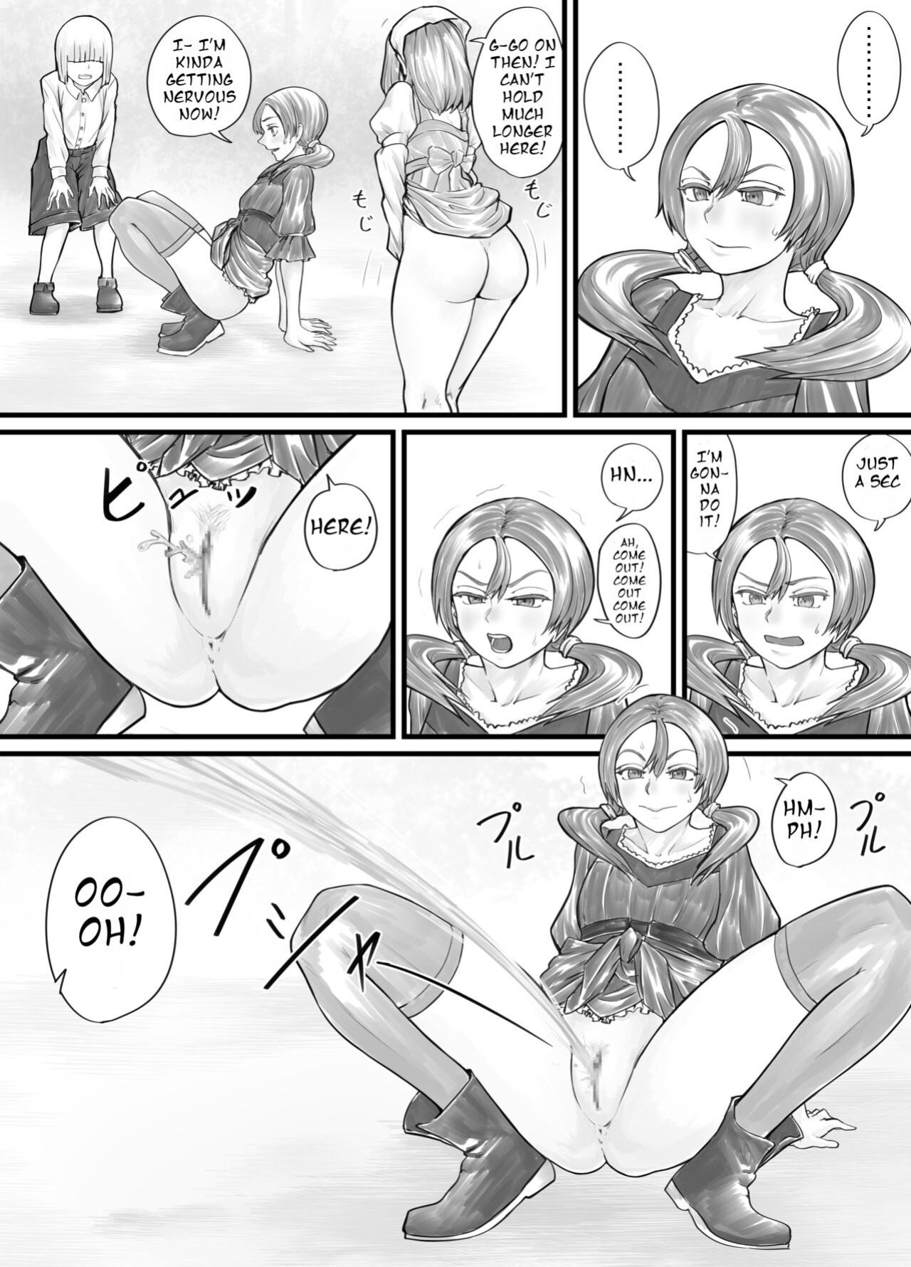[DODOMESU3SEI] お姉さんにおしっこを見せてもらえる漫画 ch.1-6 (English Version）(Pixiv Fanbox)