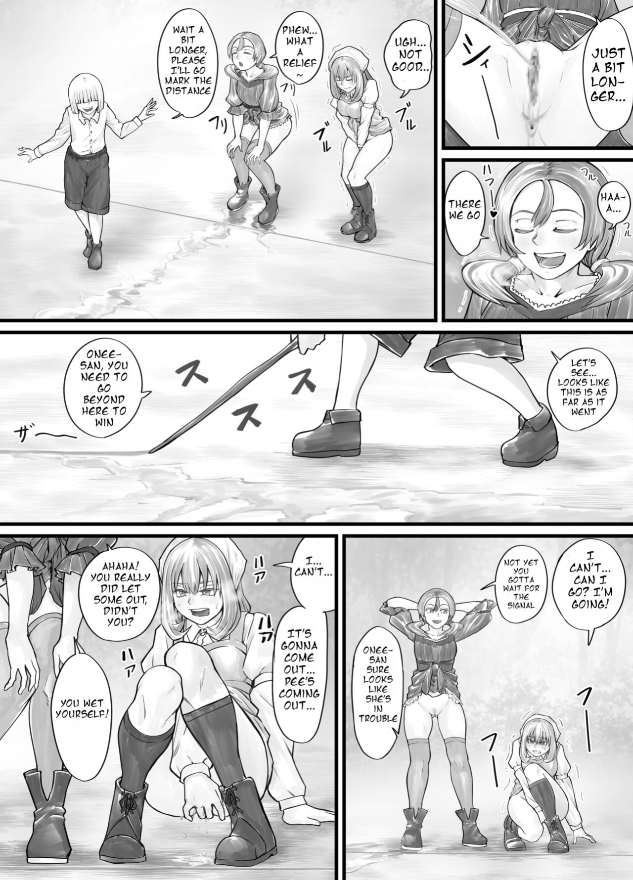 [DODOMESU3SEI] お姉さんにおしっこを見せてもらえる漫画 ch.1-6 (English Version）(Pixiv Fanbox)