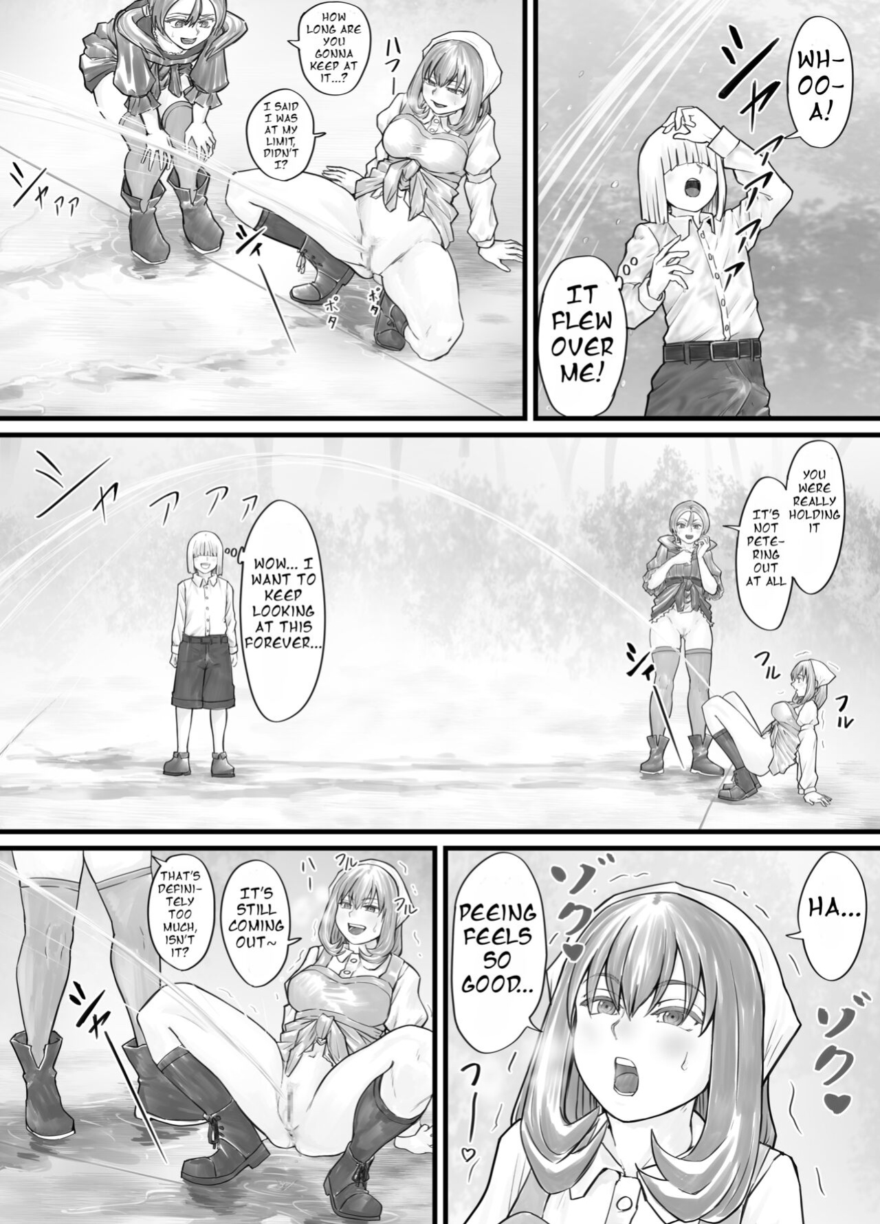 [DODOMESU3SEI] お姉さんにおしっこを見せてもらえる漫画 ch.1-6 (English Version）(Pixiv Fanbox)