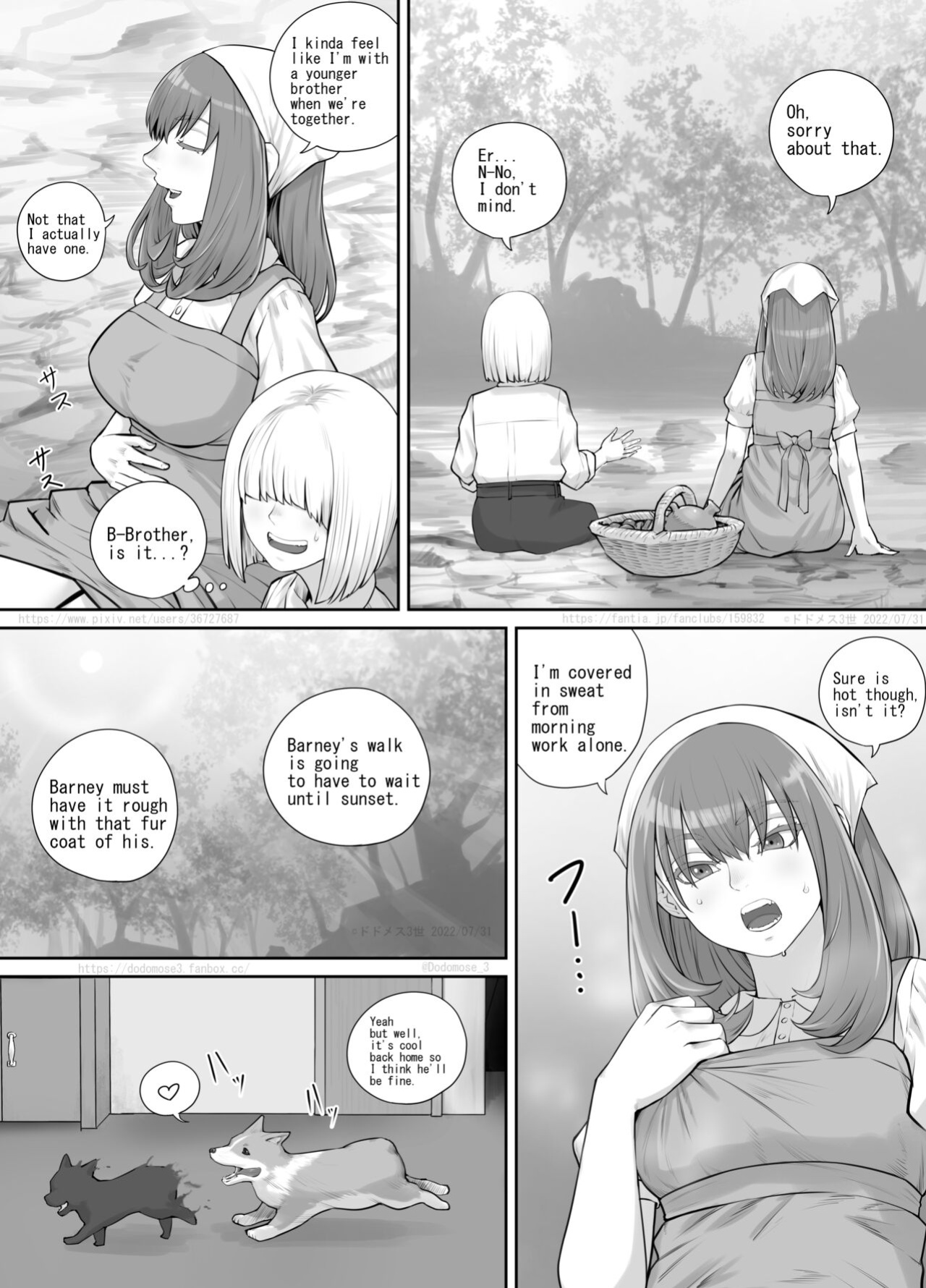 [DODOMESU3SEI] お姉さんにおしっこを見せてもらえる漫画 ch.1-6 (English Version）(Pixiv Fanbox)