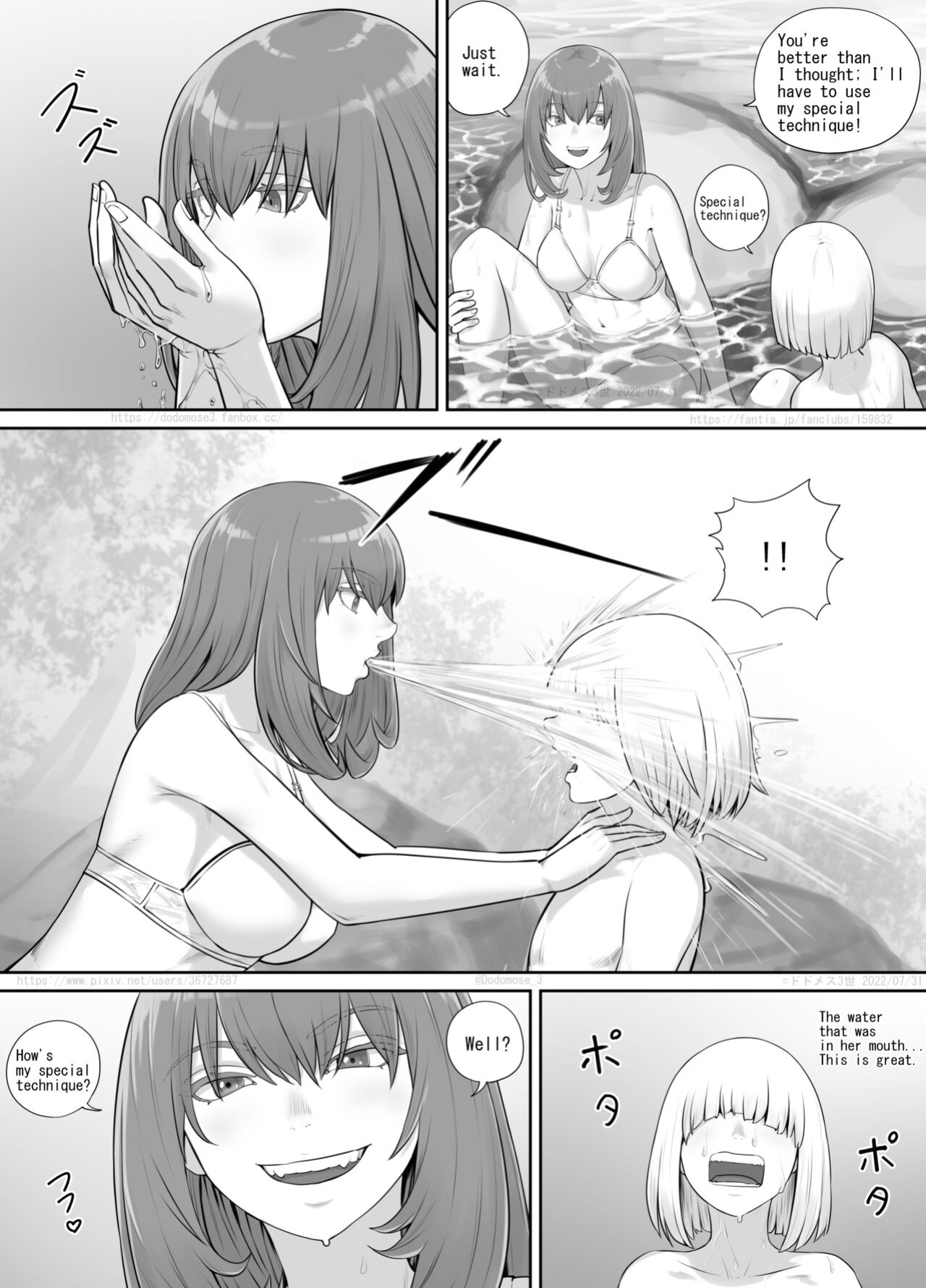 [DODOMESU3SEI] お姉さんにおしっこを見せてもらえる漫画 ch.1-6 (English Version）(Pixiv Fanbox)