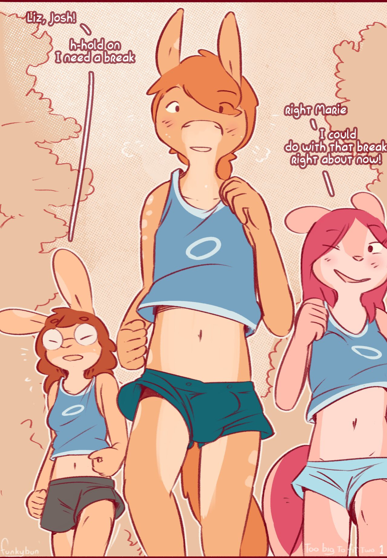 [Funkybun] Too Big to Fit Two