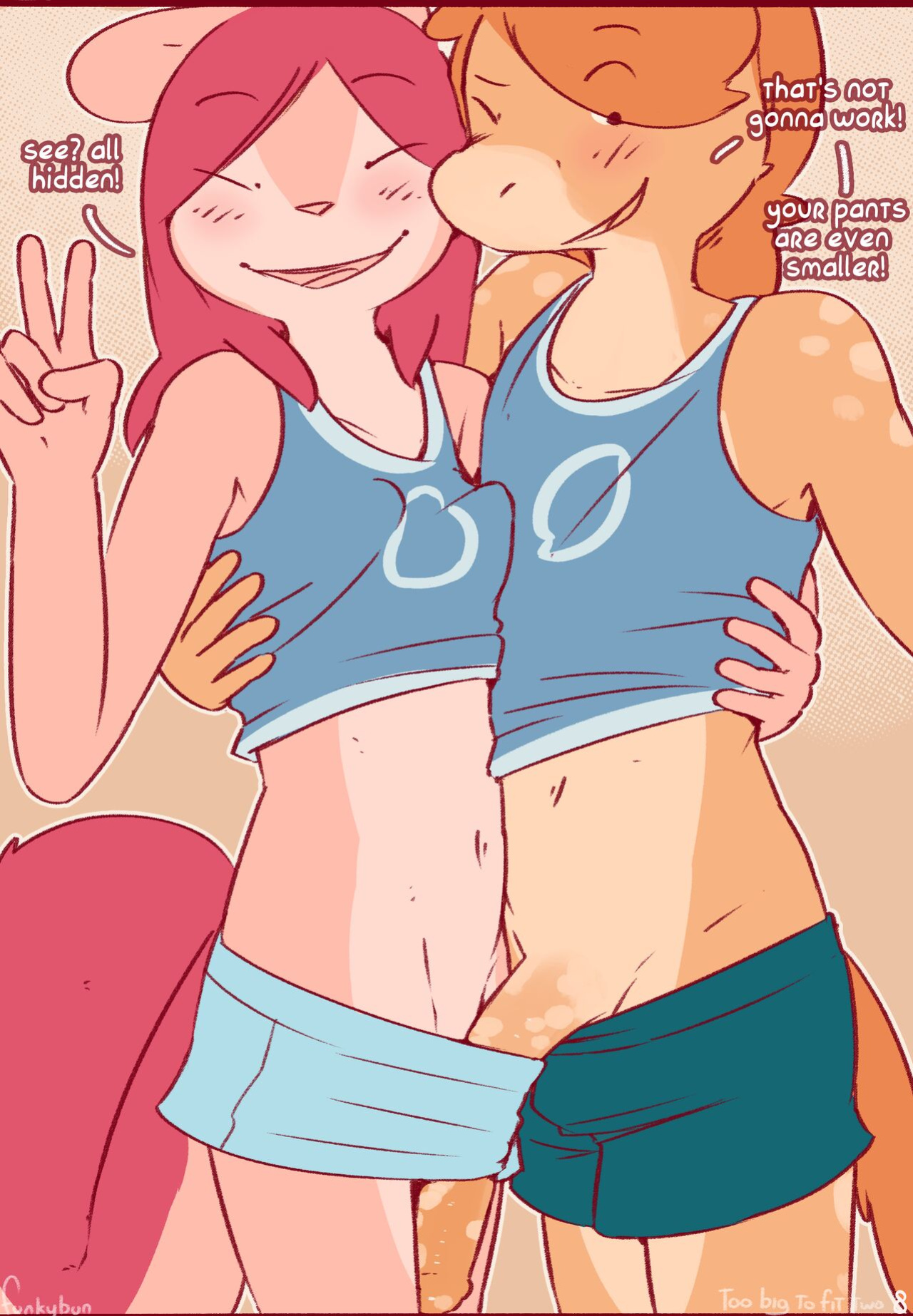 [Funkybun] Too Big to Fit Two