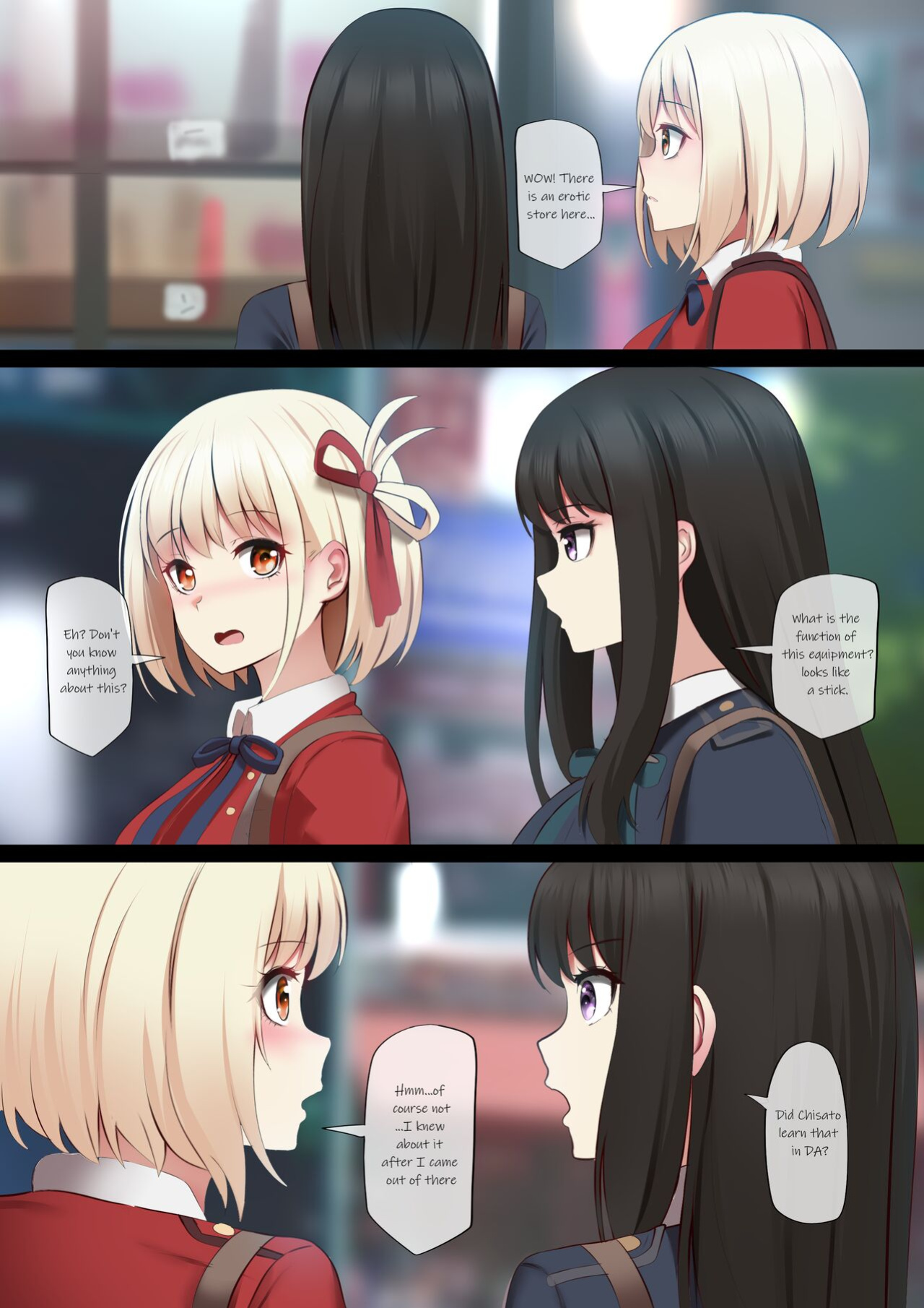 [Ginhaha] Futari no Tokubetsu Kunren (Lycoris Recoil)