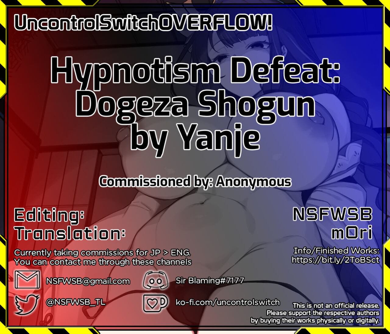 [Yanje] Saimin Ochi Dogeza Shogun | Hypnotism Defeat: Dogeza Shogun (Genshin Impact) [UncontrolSwitchOverflow]