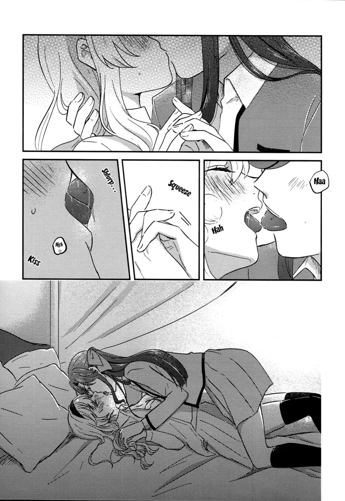 (Starlight Stories 4th REVUE) [Mochiusa (Sakura)] Maya to Kuro ga na Koto Suru Hon | A Book Where MayaKuro Do Lewd Things (Shoujo Kageki Revue Starlight) [0mniessence]