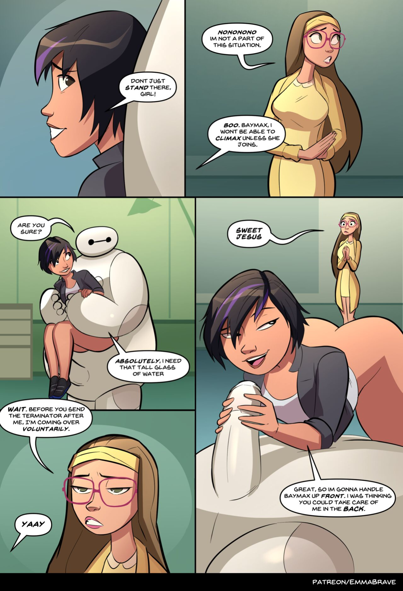 [EmmaBrave] Big Hero 6 (Mini Comic)