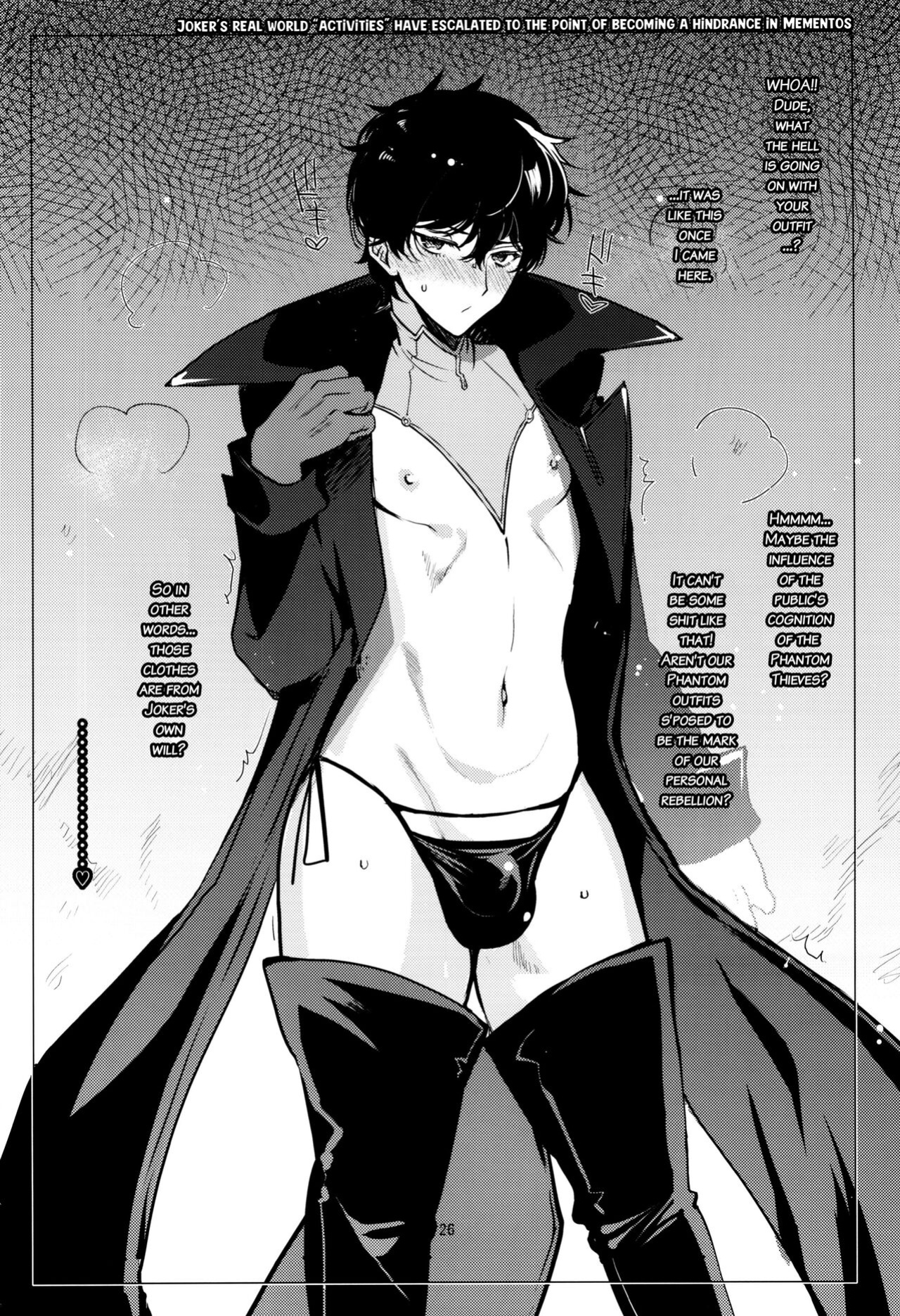 [downbeat (Kirimoto Yuuji)] Playing Joker R (Persona 5) [bibiten]