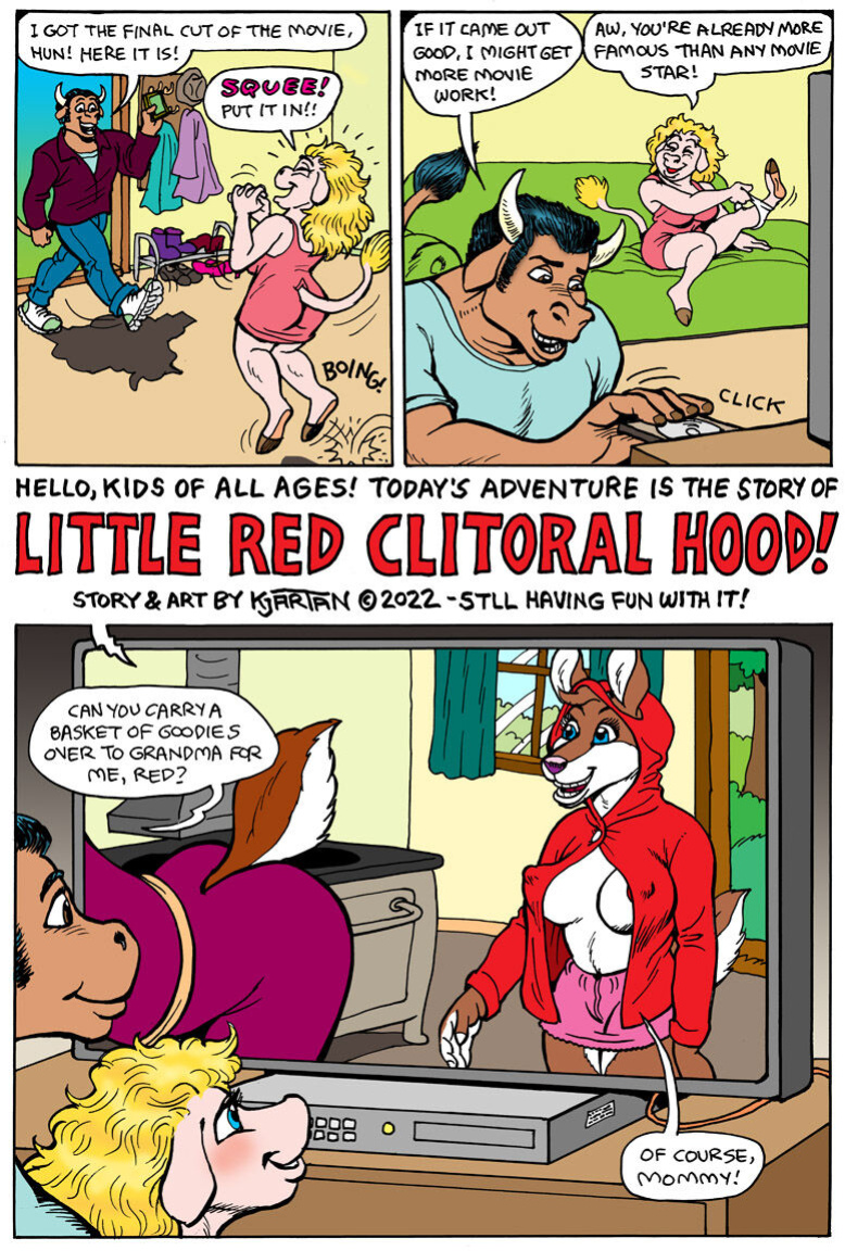 [Karno (Kjartan)] Little Red Clitoral Hood (Red Riding Hood)