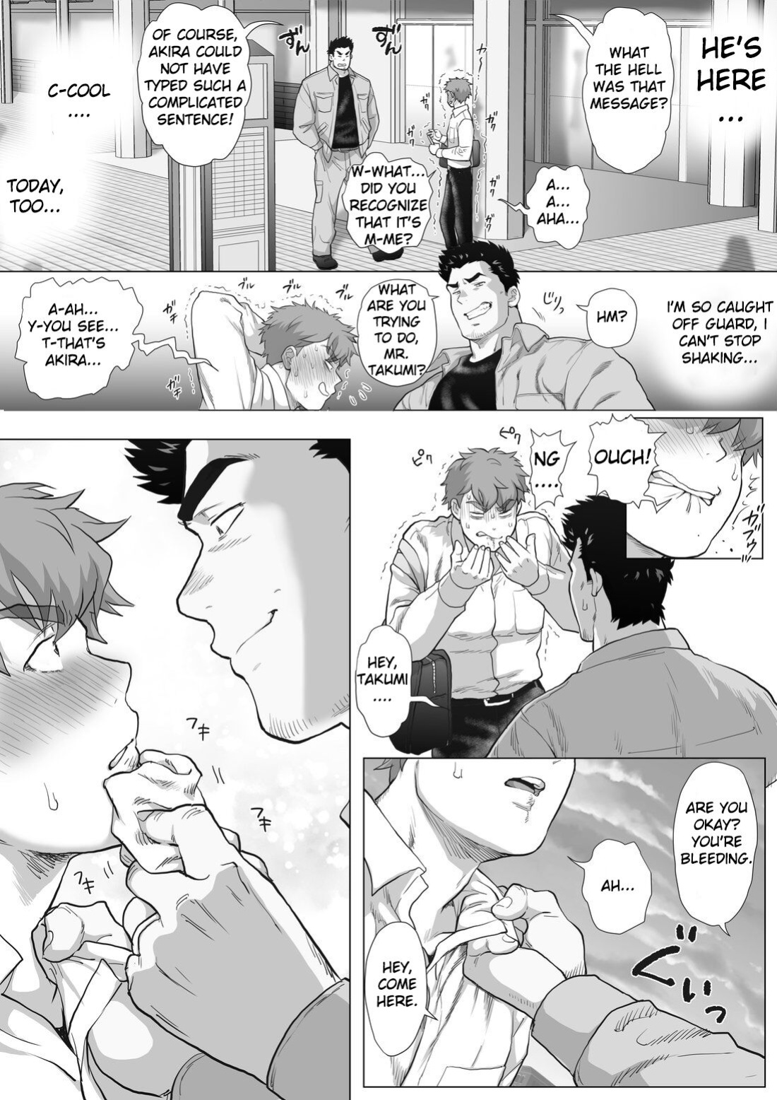 [Ochaocha Honpo (Chabashira Tatsukichi)] Tomodachi no Otou-san ~Takumi no Sekkyou Hen~ | Friend's Dad ~Takumi's Sermon Edition~ Ch. 10