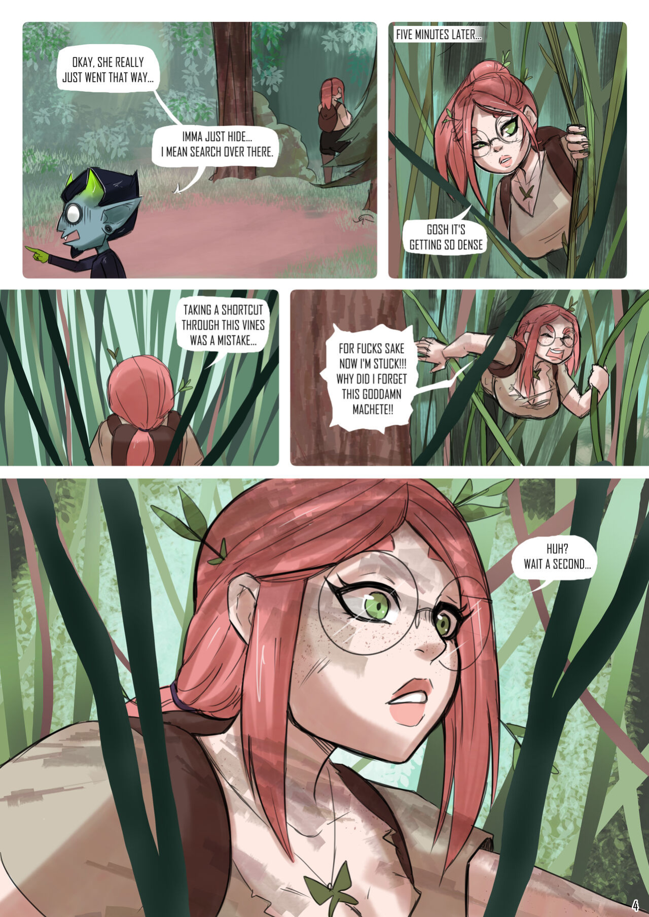 The spilled Cauldron Chapter 1: The Forest