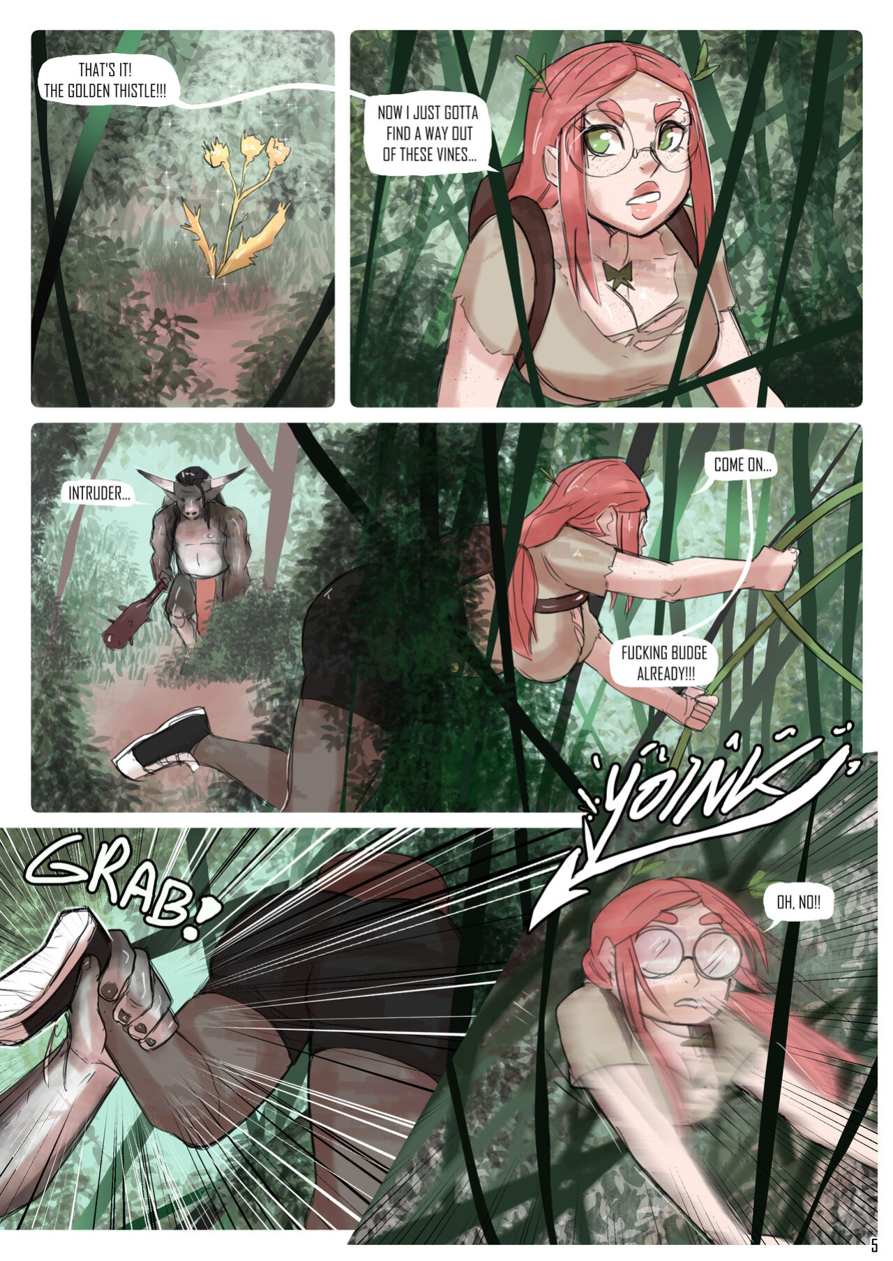 The spilled Cauldron Chapter 1: The Forest
