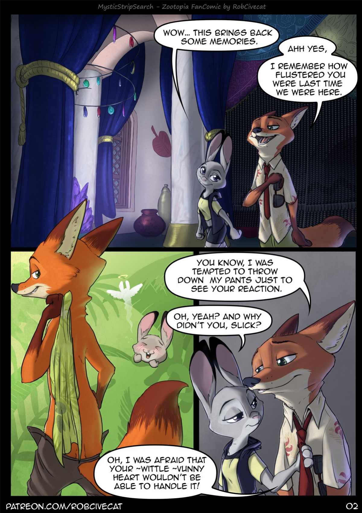 [RobCivecat] Mystic Strip Search (Zootopia)