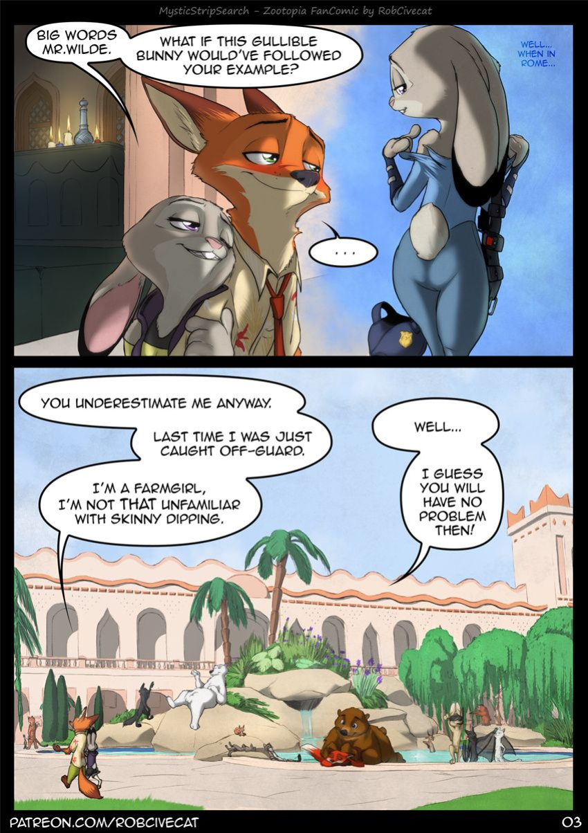 [RobCivecat] Mystic Strip Search (Zootopia)