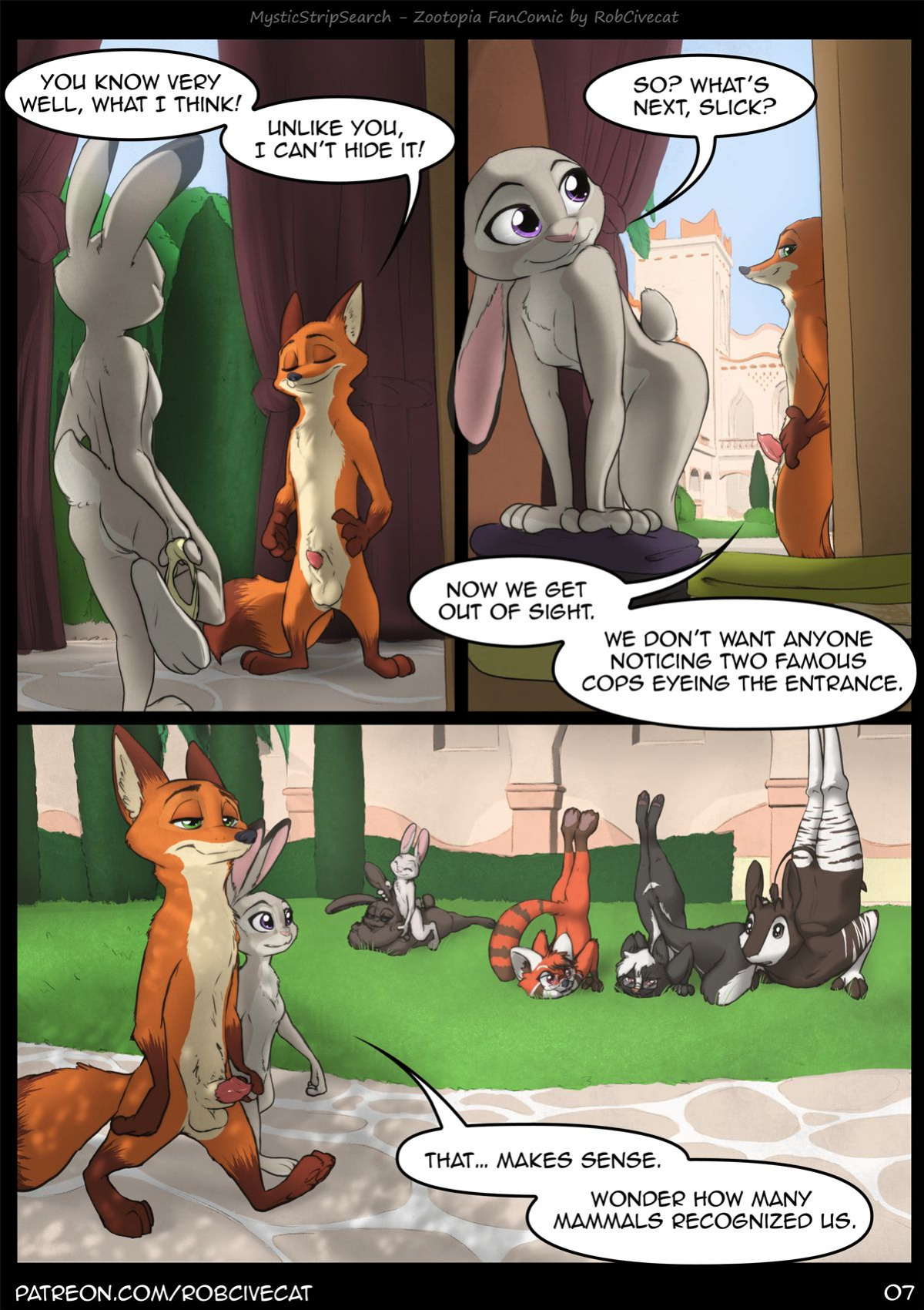 [RobCivecat] Mystic Strip Search (Zootopia)