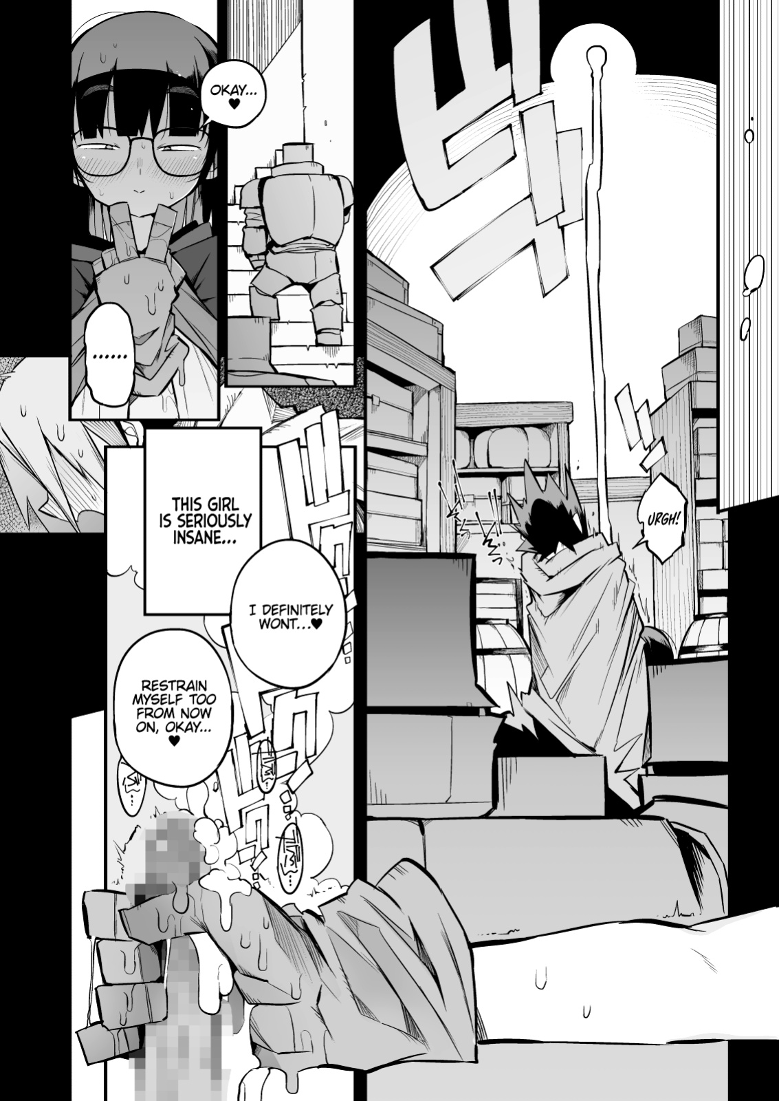 [Naitou2 (F4U)] Renai Kinshi no Yuusha Party ni Mukanai Jimiko no S-kyuu Dosukebe Status | The S-Rank Pervert Status of the Unfit Homely Girl in the Hero Party With a Ban on Love {akanameTL}