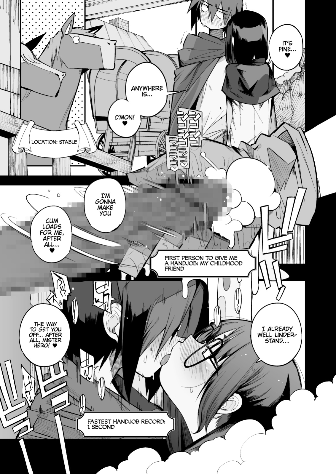 [Naitou2 (F4U)] Renai Kinshi no Yuusha Party ni Mukanai Jimiko no S-kyuu Dosukebe Status | The S-Rank Pervert Status of the Unfit Homely Girl in the Hero Party With a Ban on Love {akanameTL}