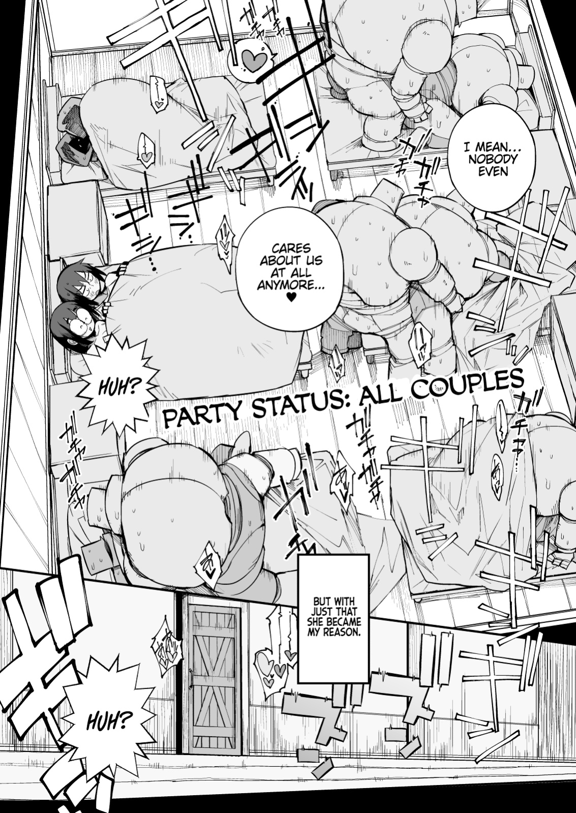[Naitou2 (F4U)] Renai Kinshi no Yuusha Party ni Mukanai Jimiko no S-kyuu Dosukebe Status | The S-Rank Pervert Status of the Unfit Homely Girl in the Hero Party With a Ban on Love {akanameTL}