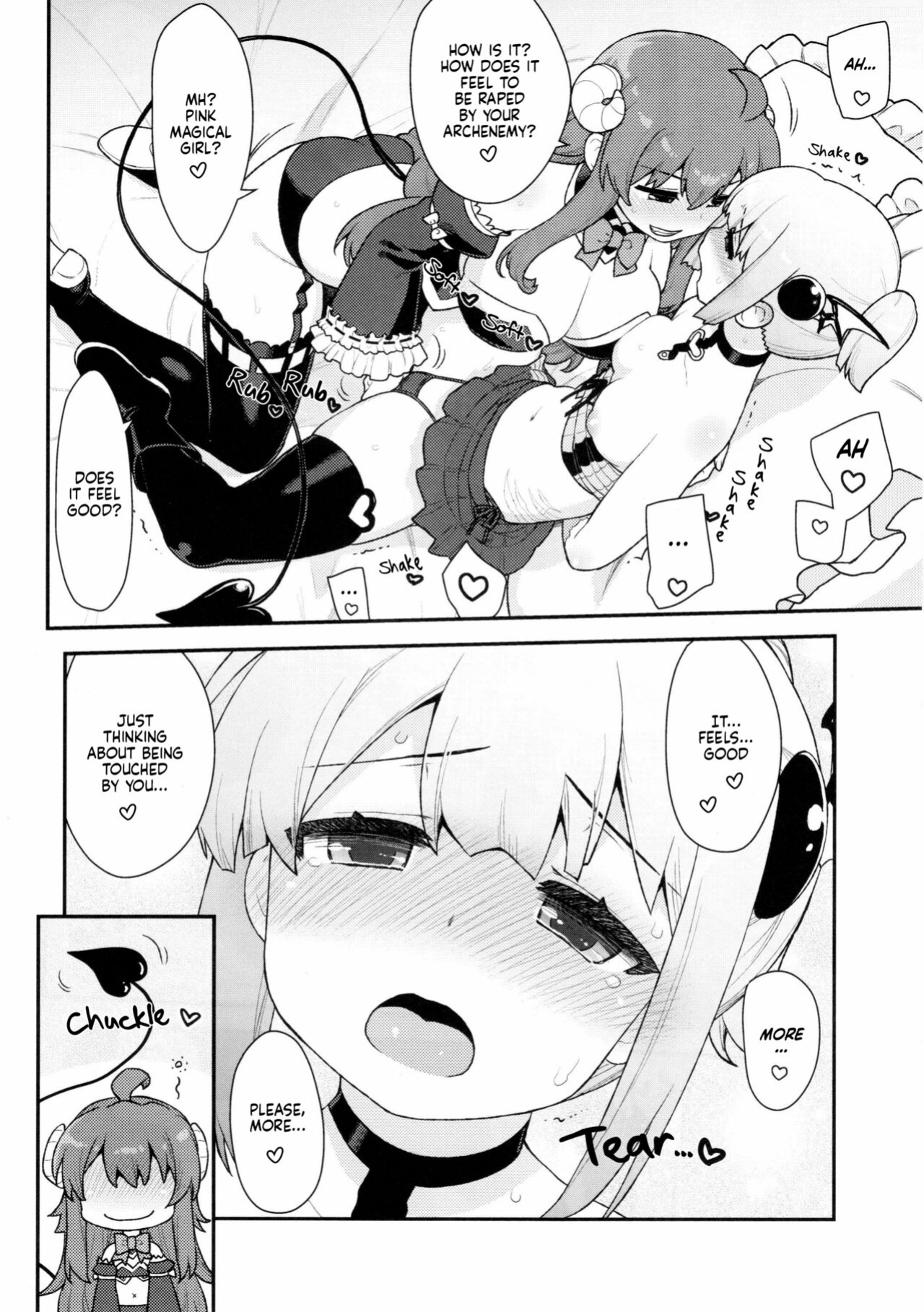 (C99) [CELTRANCE (Kogaku Kazuya)] Yume Ochi Mazoku | Dream Subjugating Demon (Machikado Mazoku) [Dosweeg]